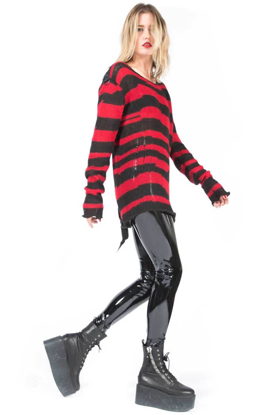 4-Way Stretch PVC Leggings - Image 5