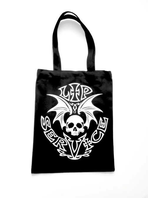 Bat Skull Tote Bag - Image 3