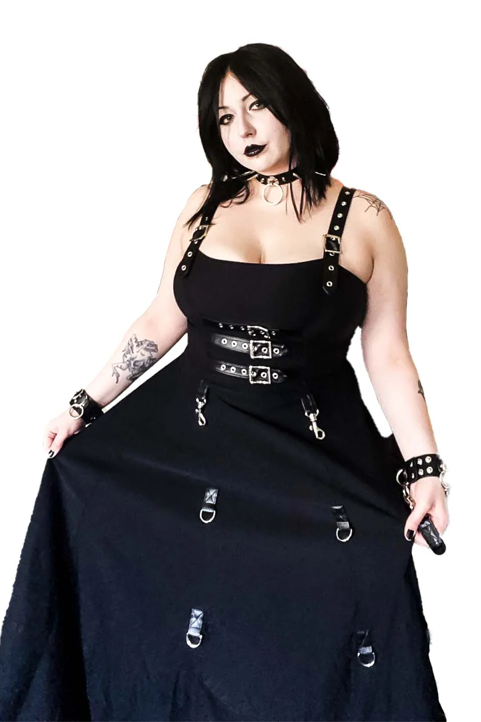 BLACK INDUSTRY BALL GOWN - Image 2