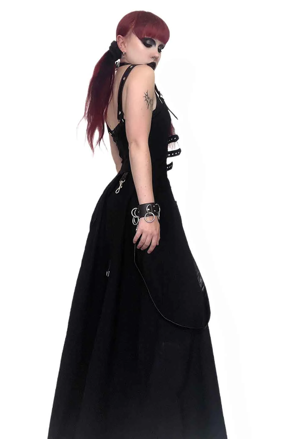 BLACK INDUSTRY BALL GOWN - Image 4