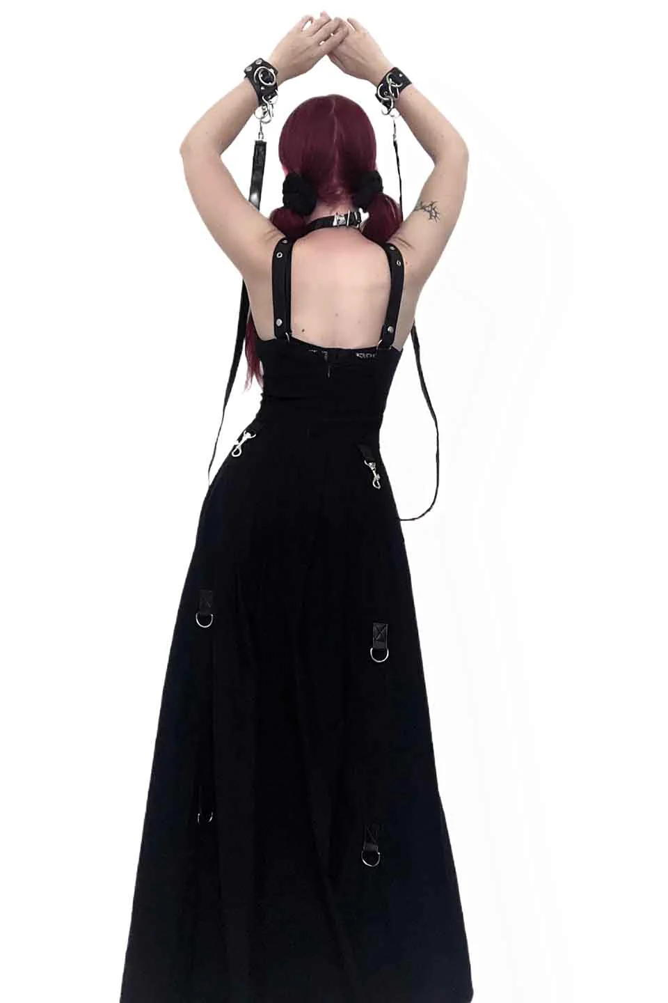BLACK INDUSTRY BALL GOWN - Image 5