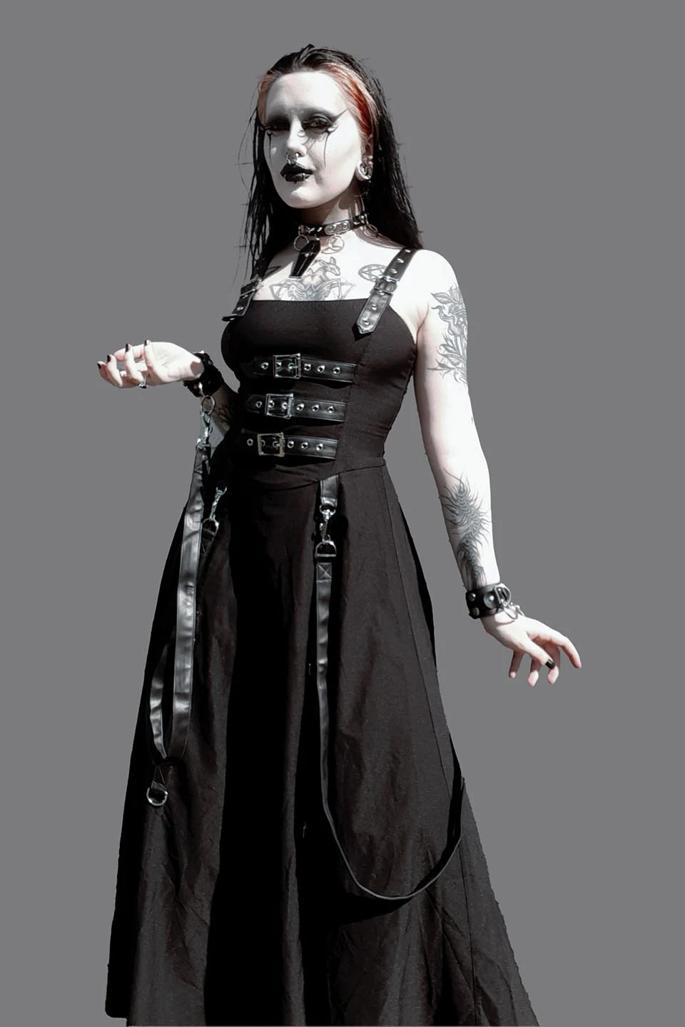 BLACK INDUSTRY BALL GOWN - Image 9