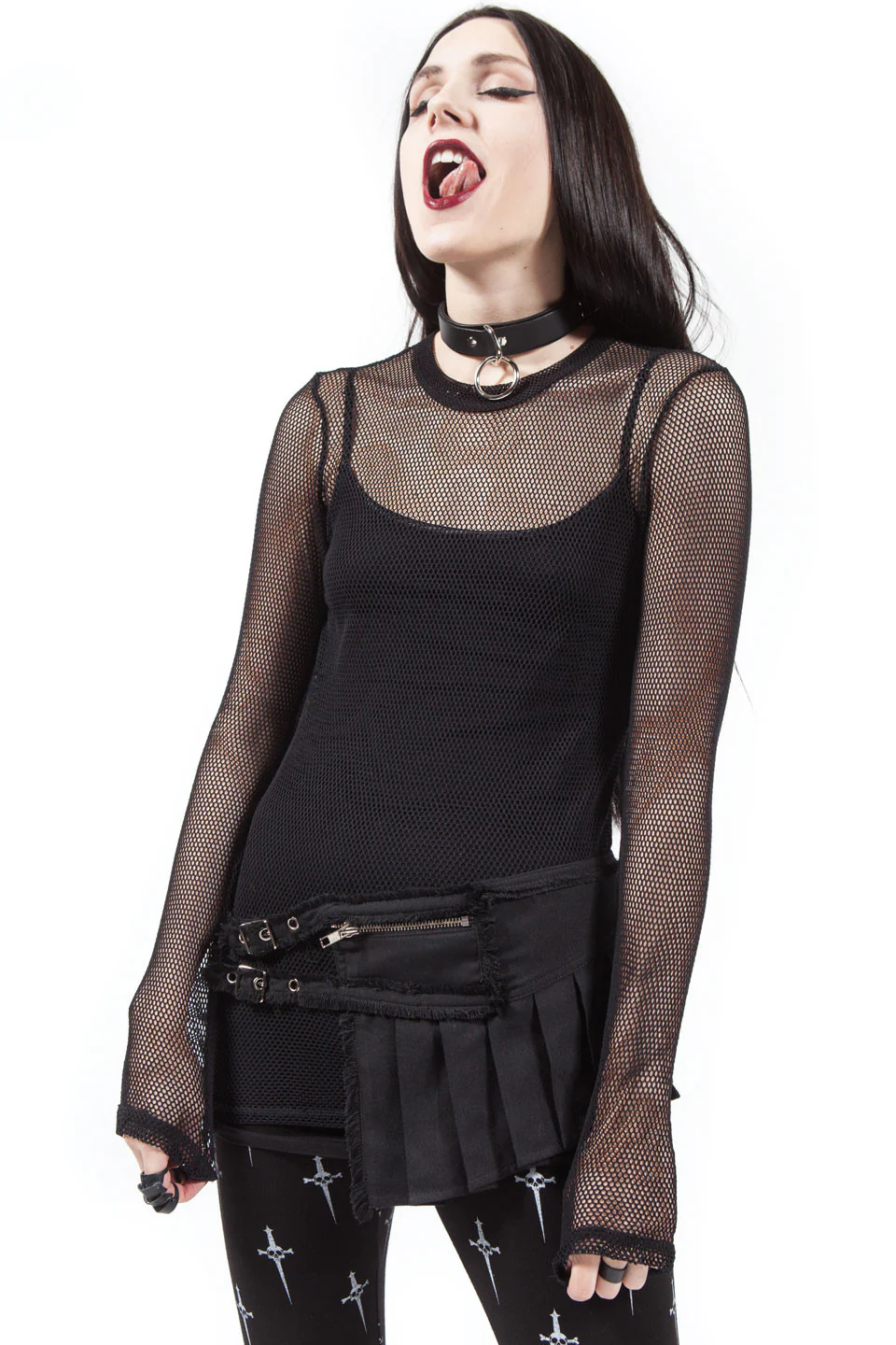 Born To Die Pleated Kilt Belt
