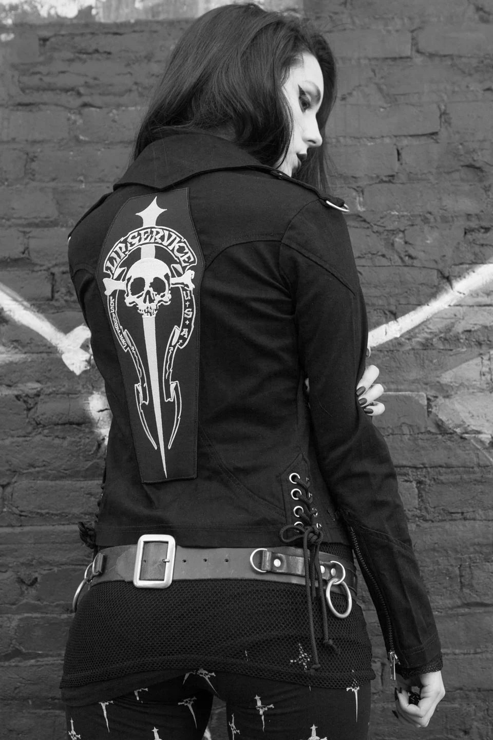 Chained To The Radiator Moto Jacket - Image 4