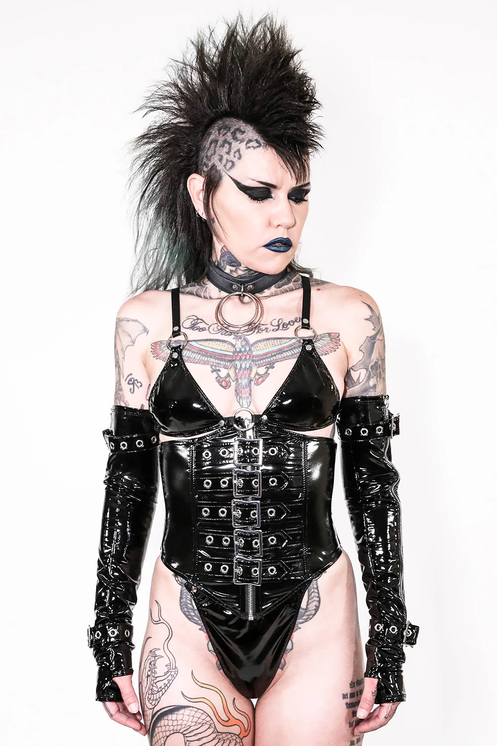 Classic Vinyl PVC Waist Cincher - Image 8
