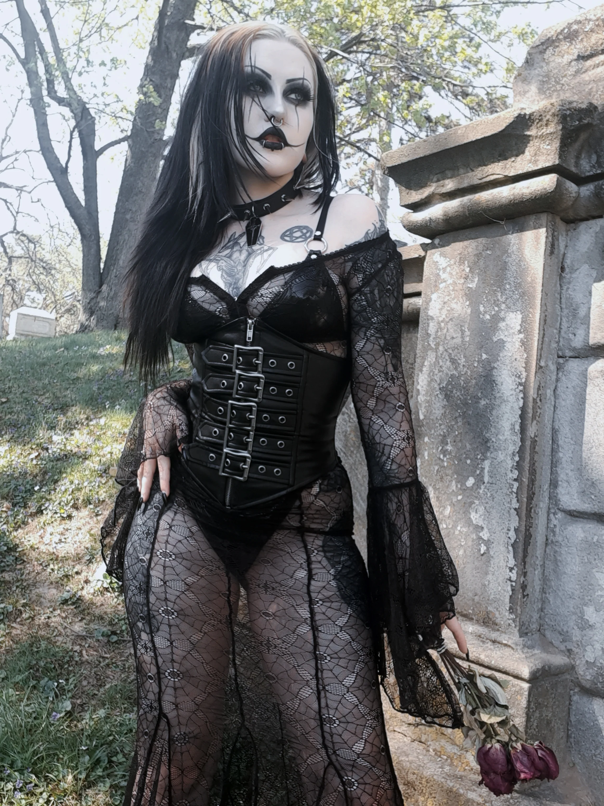 Classic Waist Cincher in Matte Black Vegan Leather - Image 9