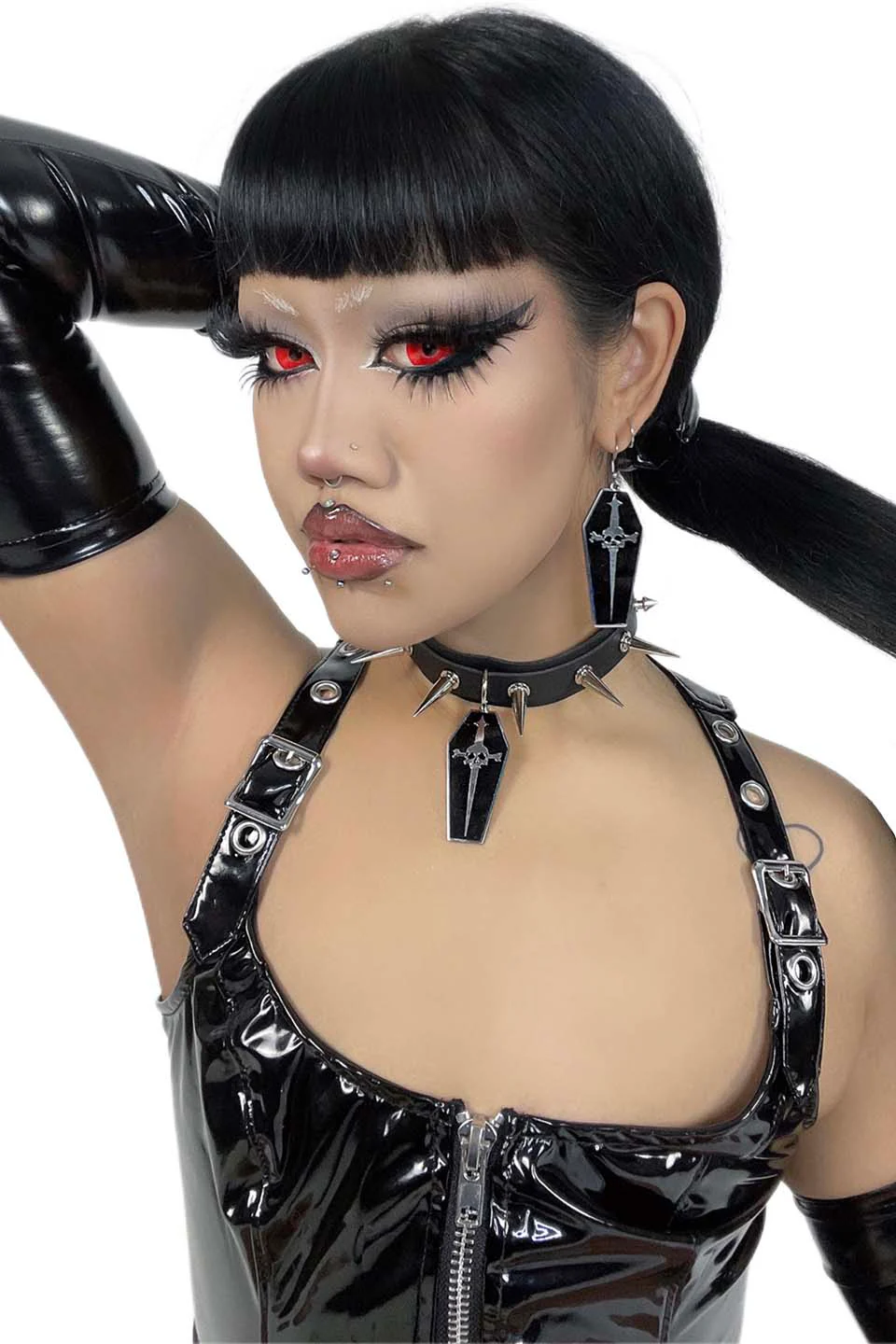 Coffin Dagger Earrings - Image 6