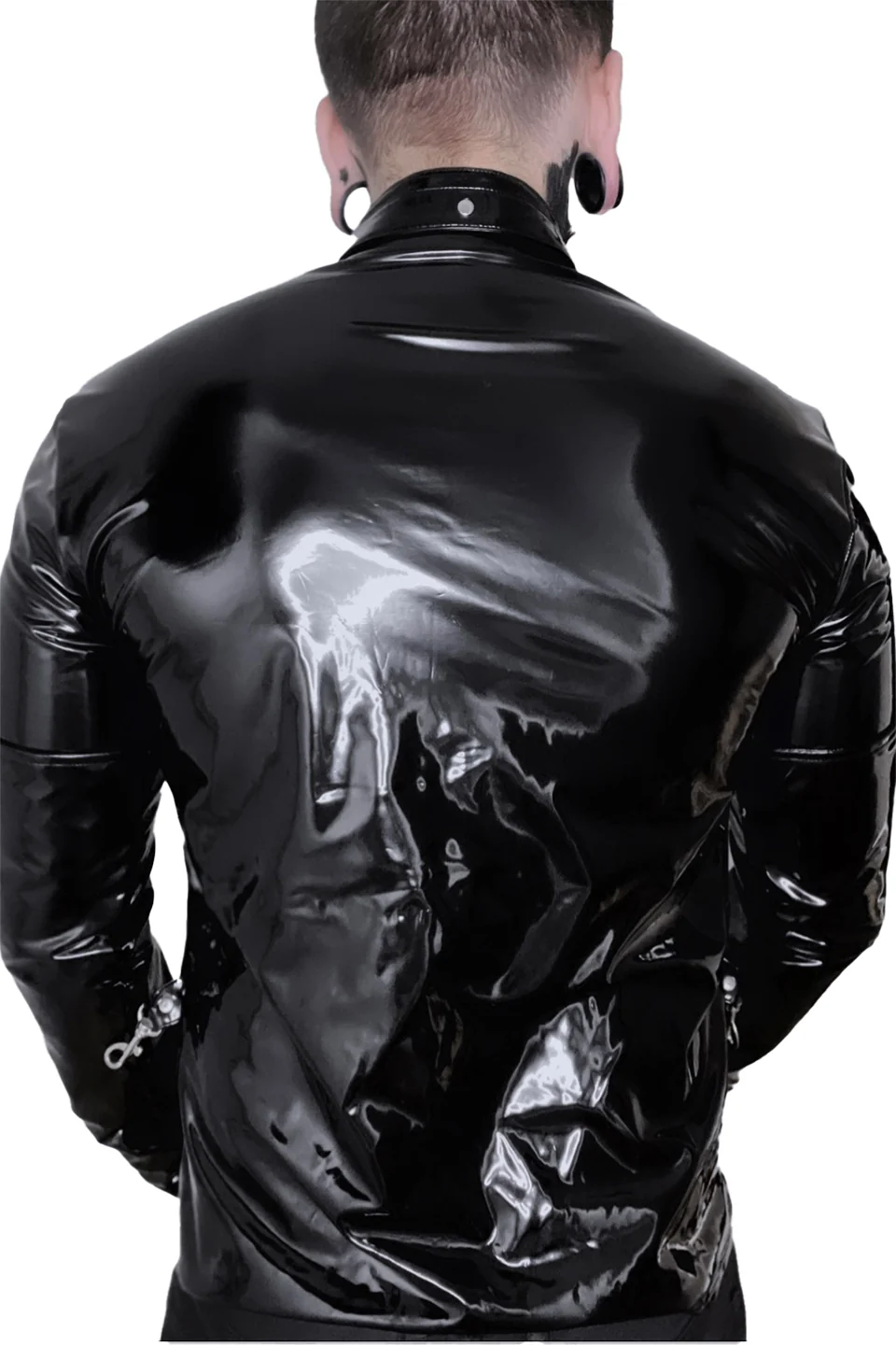 Lip Service Institutionalized PVC Straight Jacket - Image 11