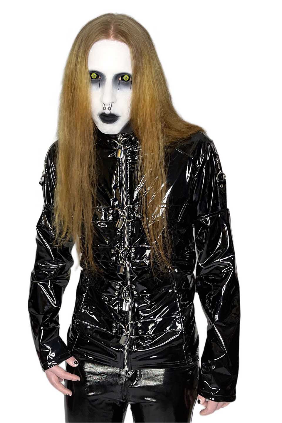 Lip Service Institutionalized PVC Straight Jacket - Image 12