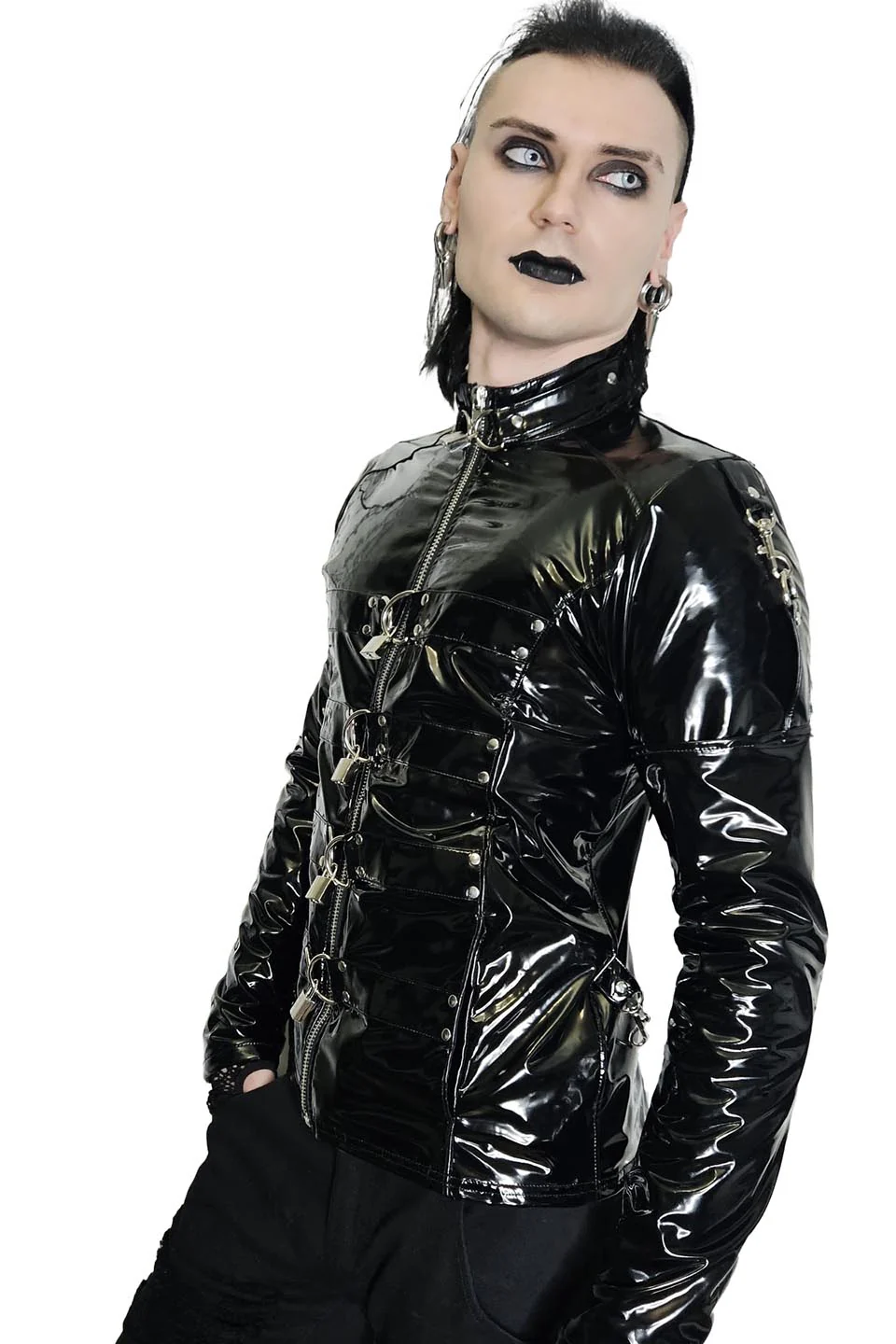 Lip Service Institutionalized PVC Straight Jacket - Image 4