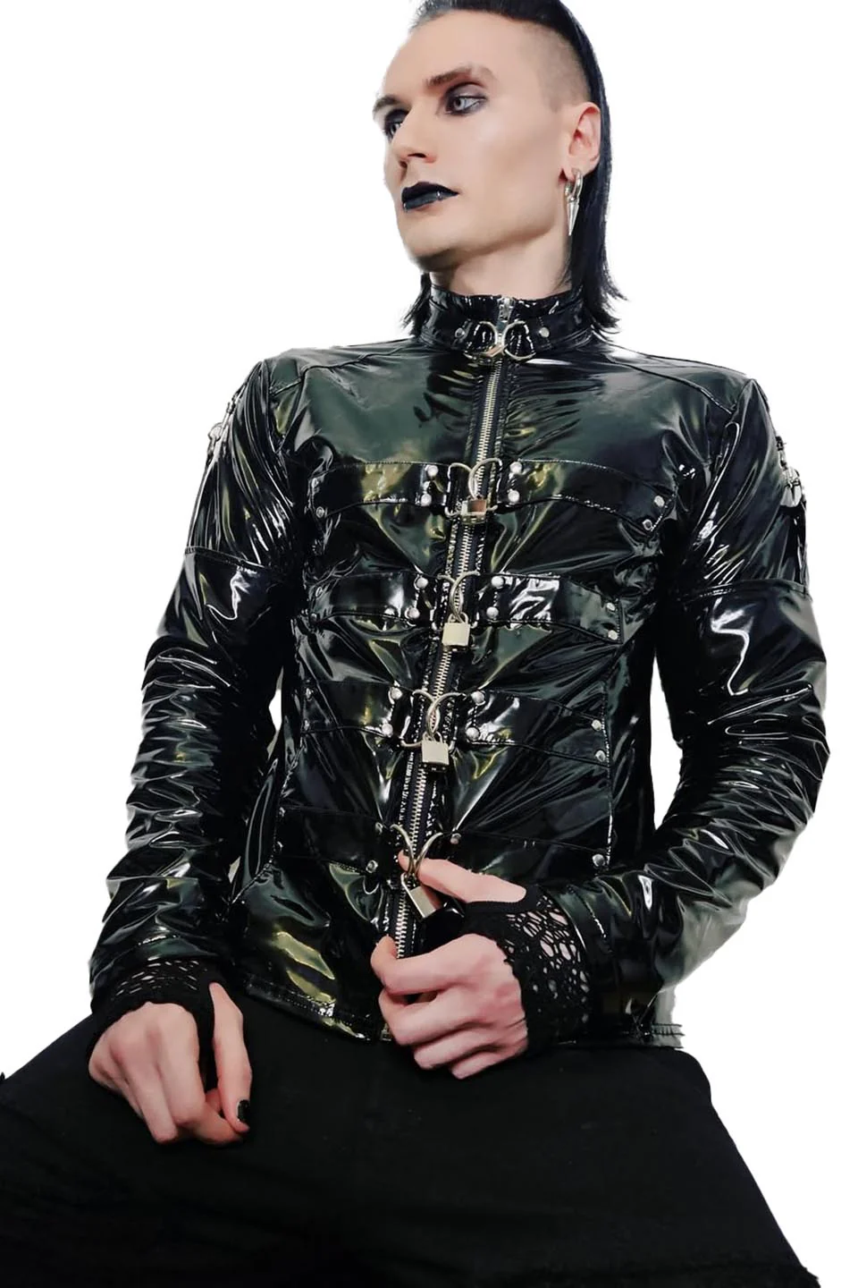 Lip Service Institutionalized PVC Straight Jacket - Image 5