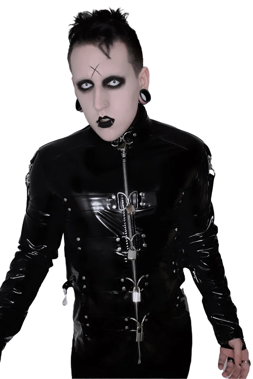 Lip Service Institutionalized PVC Straight Jacket - Image 6