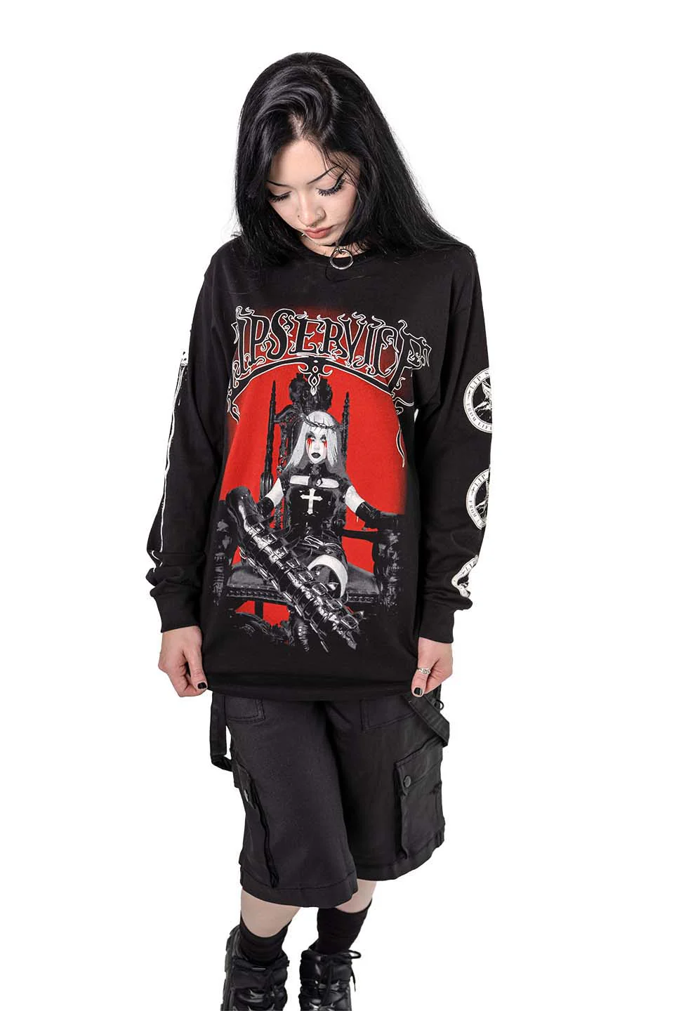 Cradle Worship Long Sleeve T-shirt - Image 2