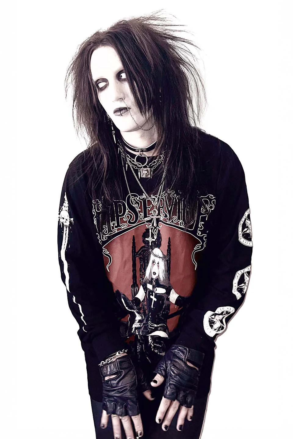 Cradle Worship Long Sleeve T-shirt - Image 7