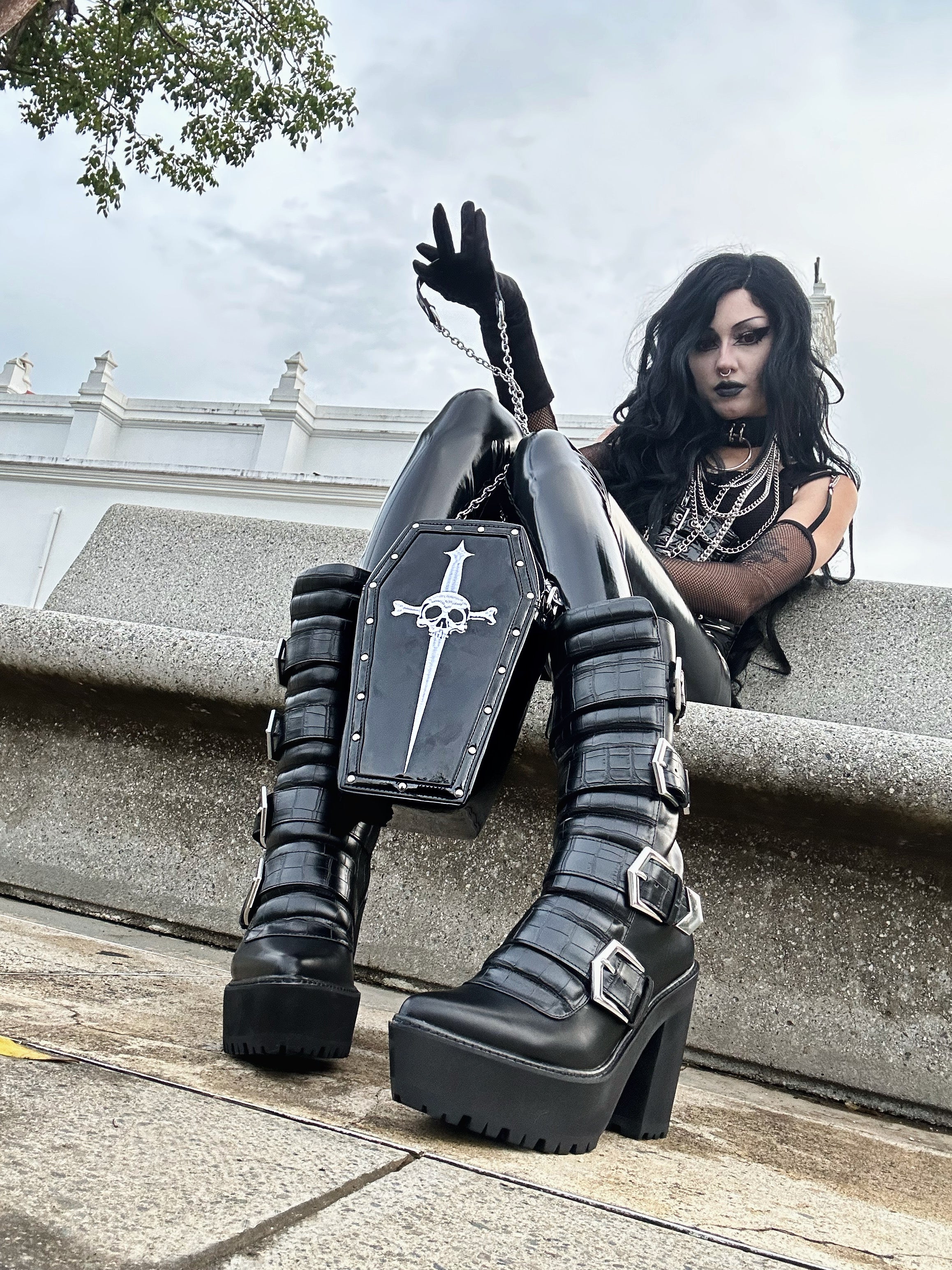 Dagger Coffin Bag - Image 6