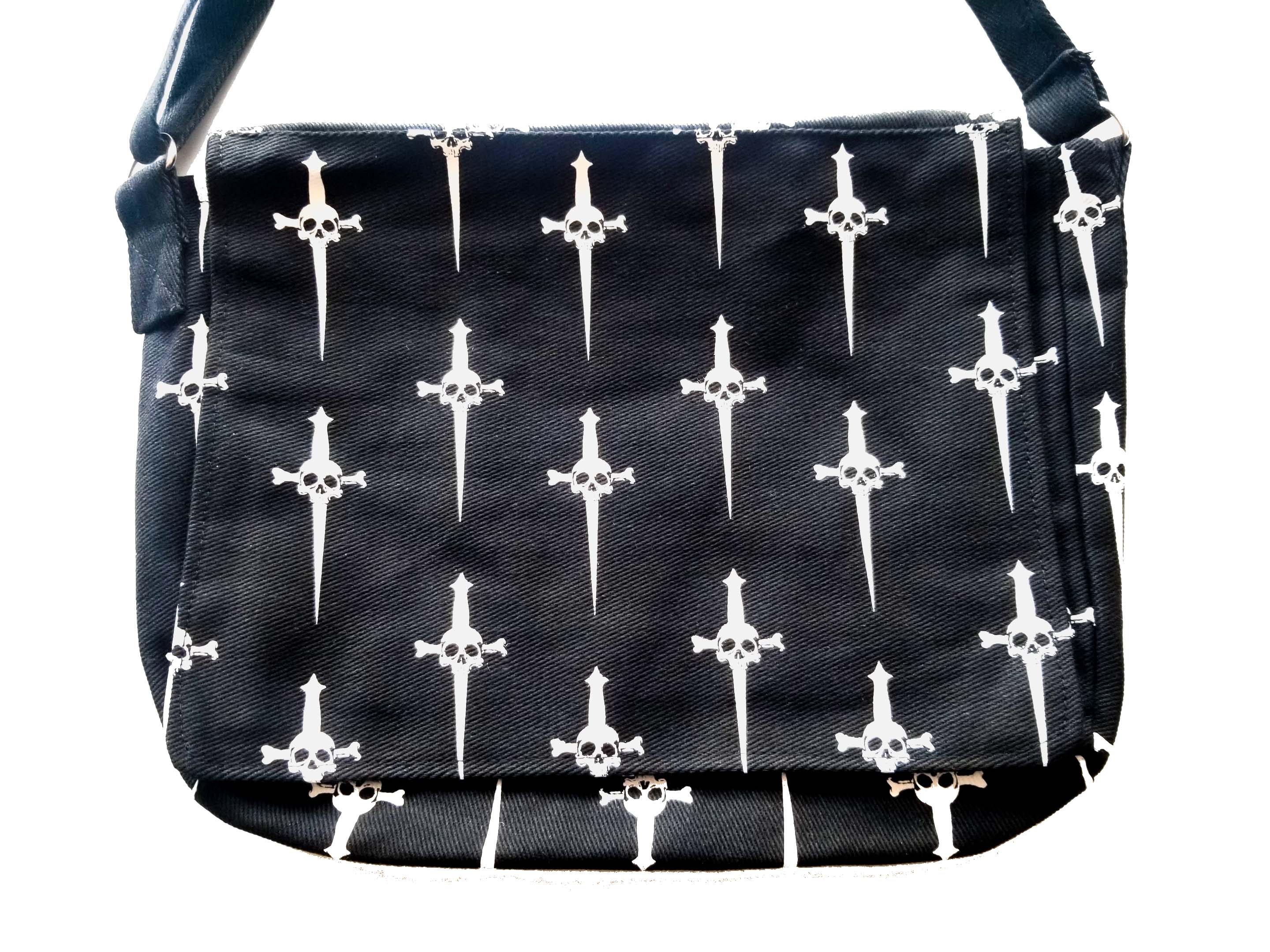 Dagger Print Cross Body Bag - Image 4