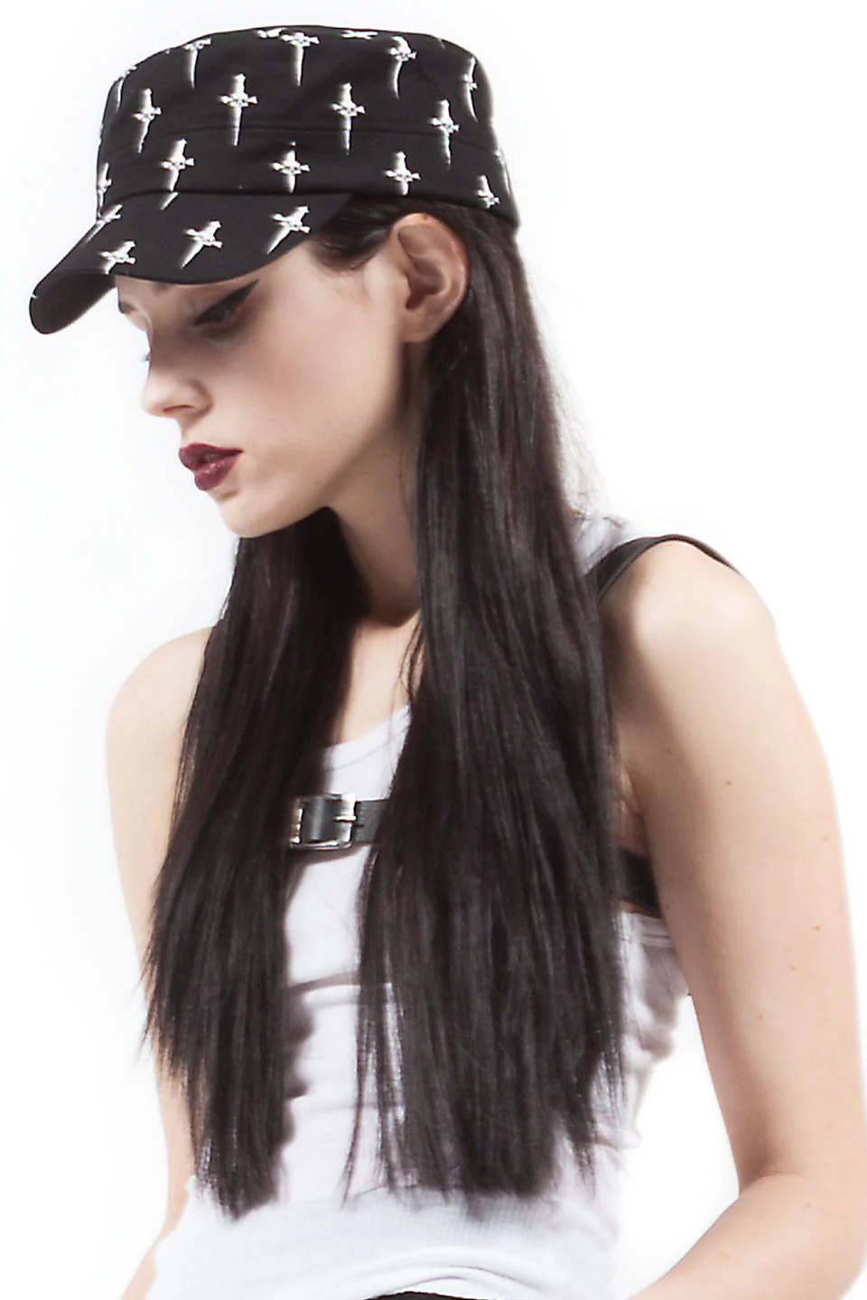 Dagger Print Hat - Image 3