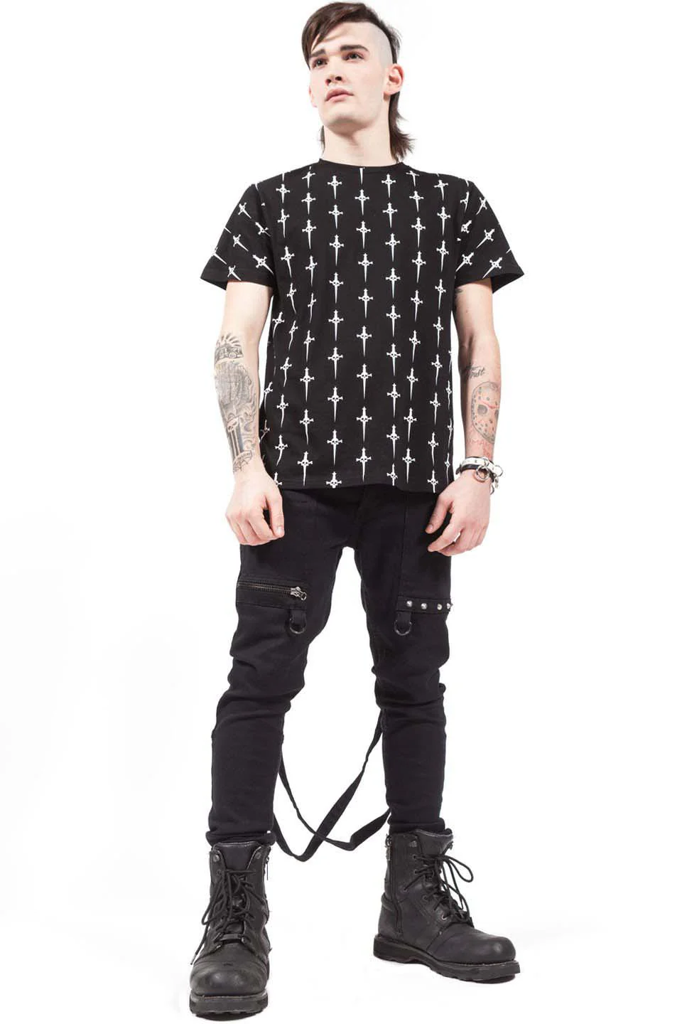 Dagger Repeat Tee - Image 3