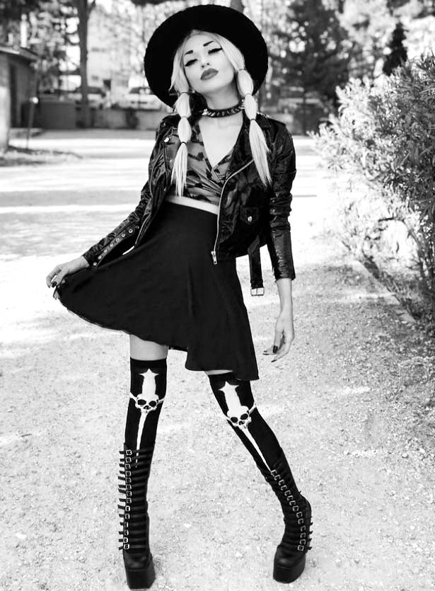 Dagger Thigh High Socks - Image 6