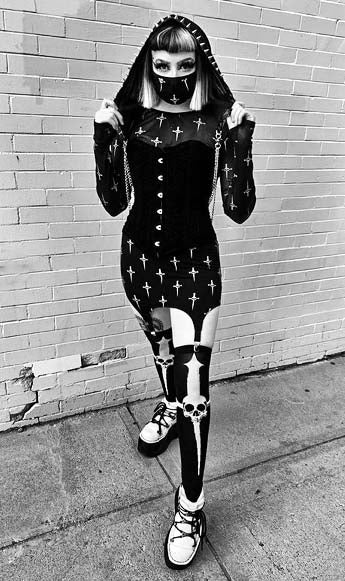 Dagger Thigh High Socks - Image 7