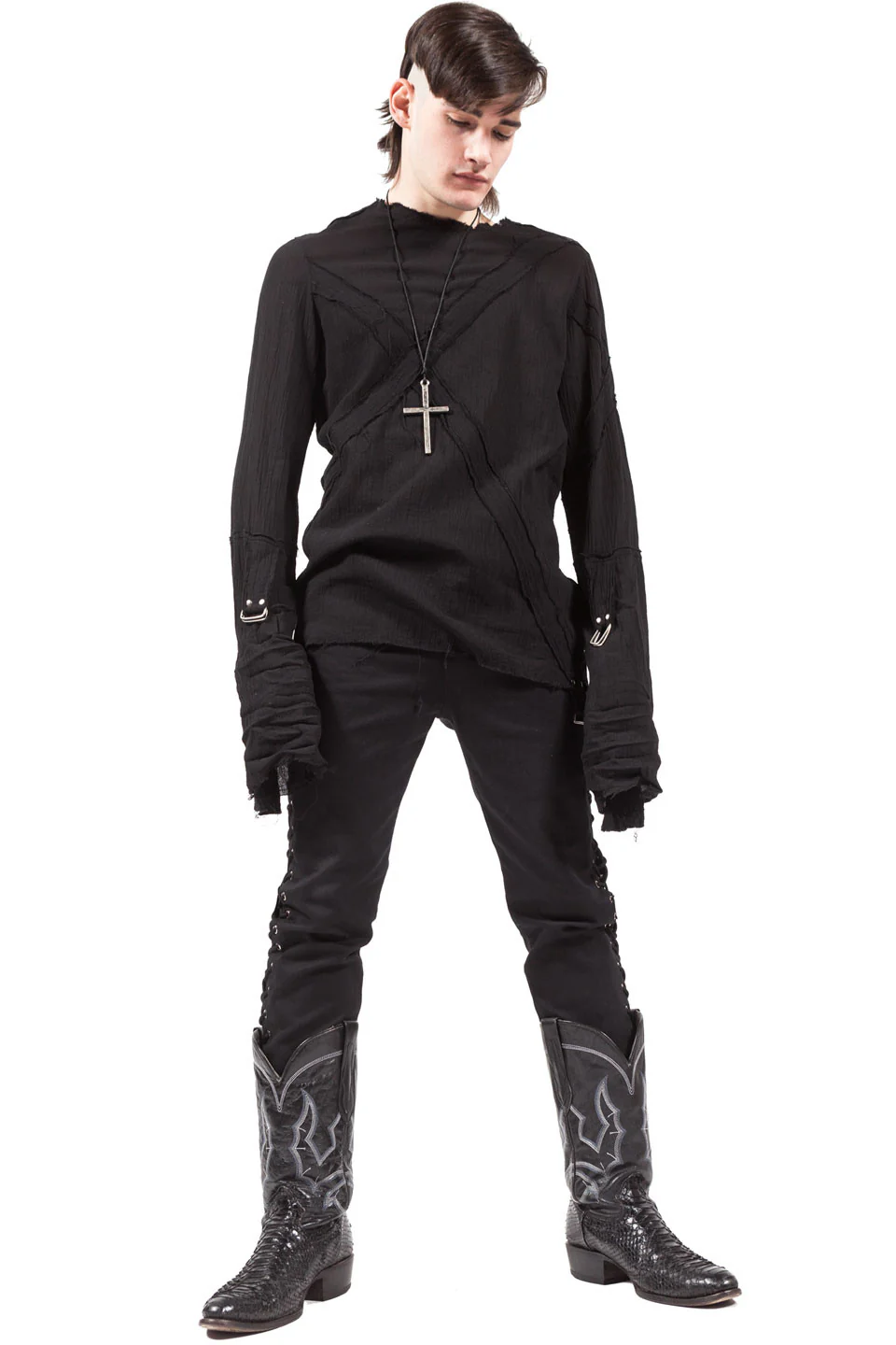 Dead Today Unisex Gauze Shirt - Image 4