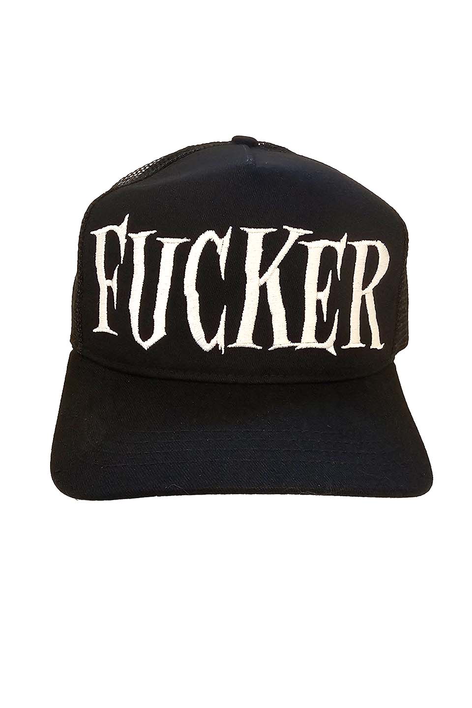 Fucker Trucker Black Snapback Hat - Image 4