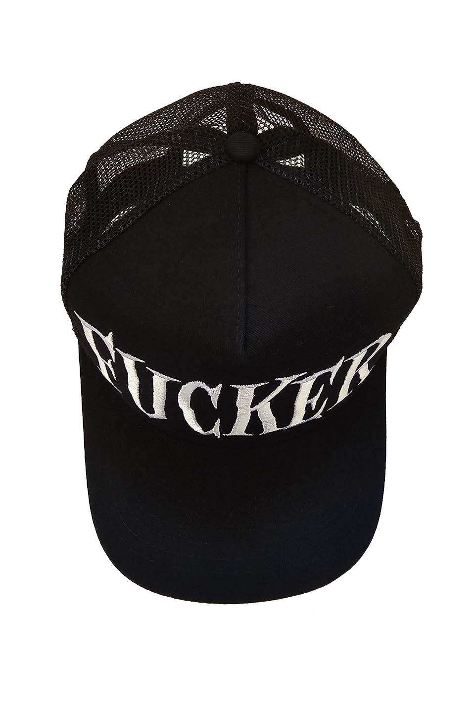 Fucker Trucker Black Snapback Hat - Image 6