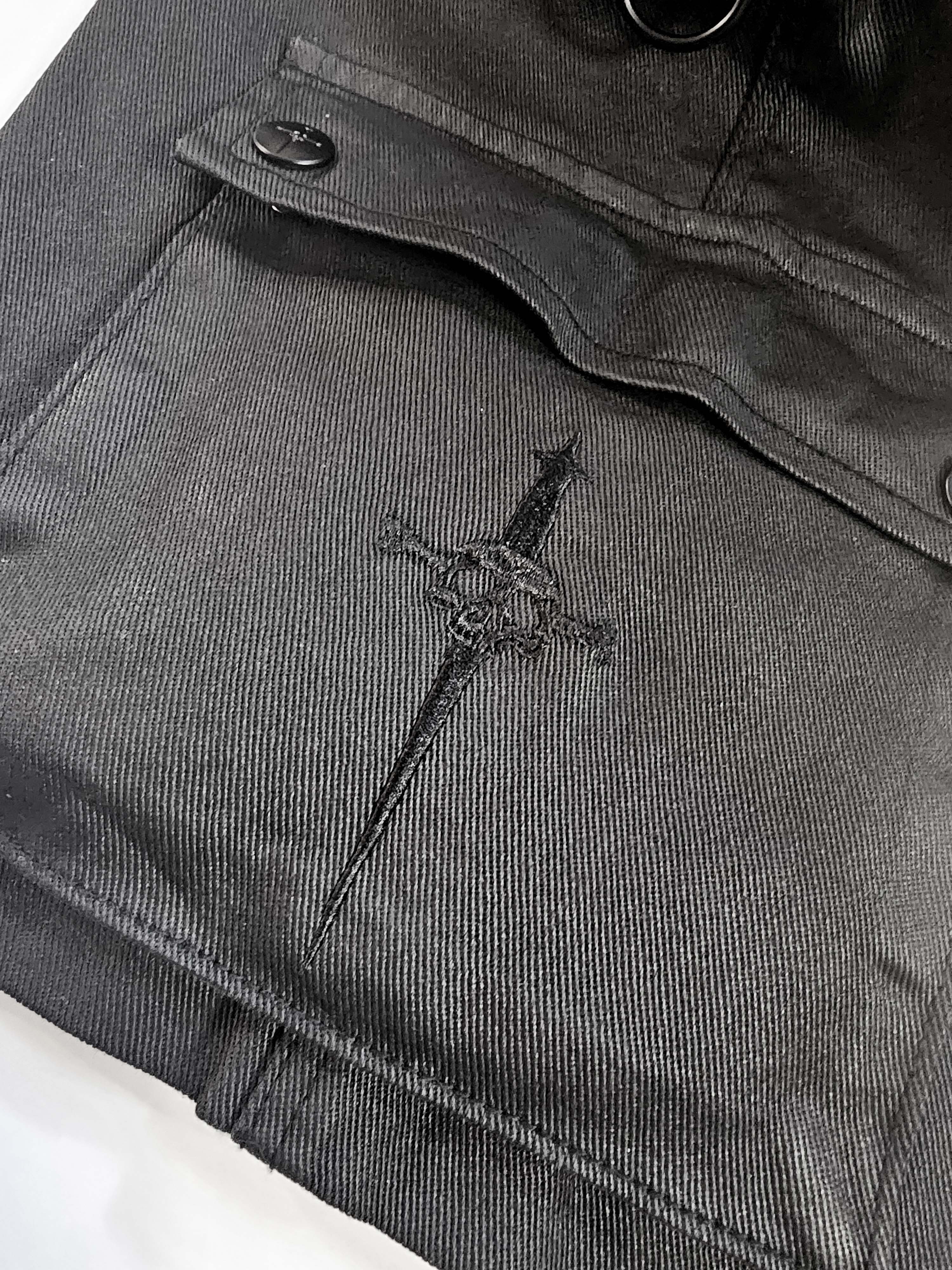 Future Division Headhunter Waxed Bondage Unisex Cargo Shorts - Image 6