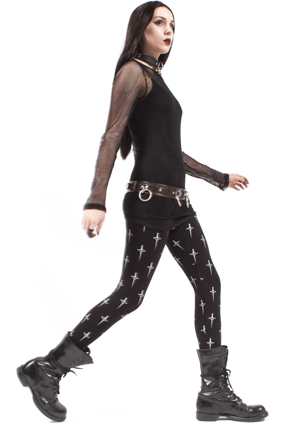 Dagger Print Leggings - Image 7
