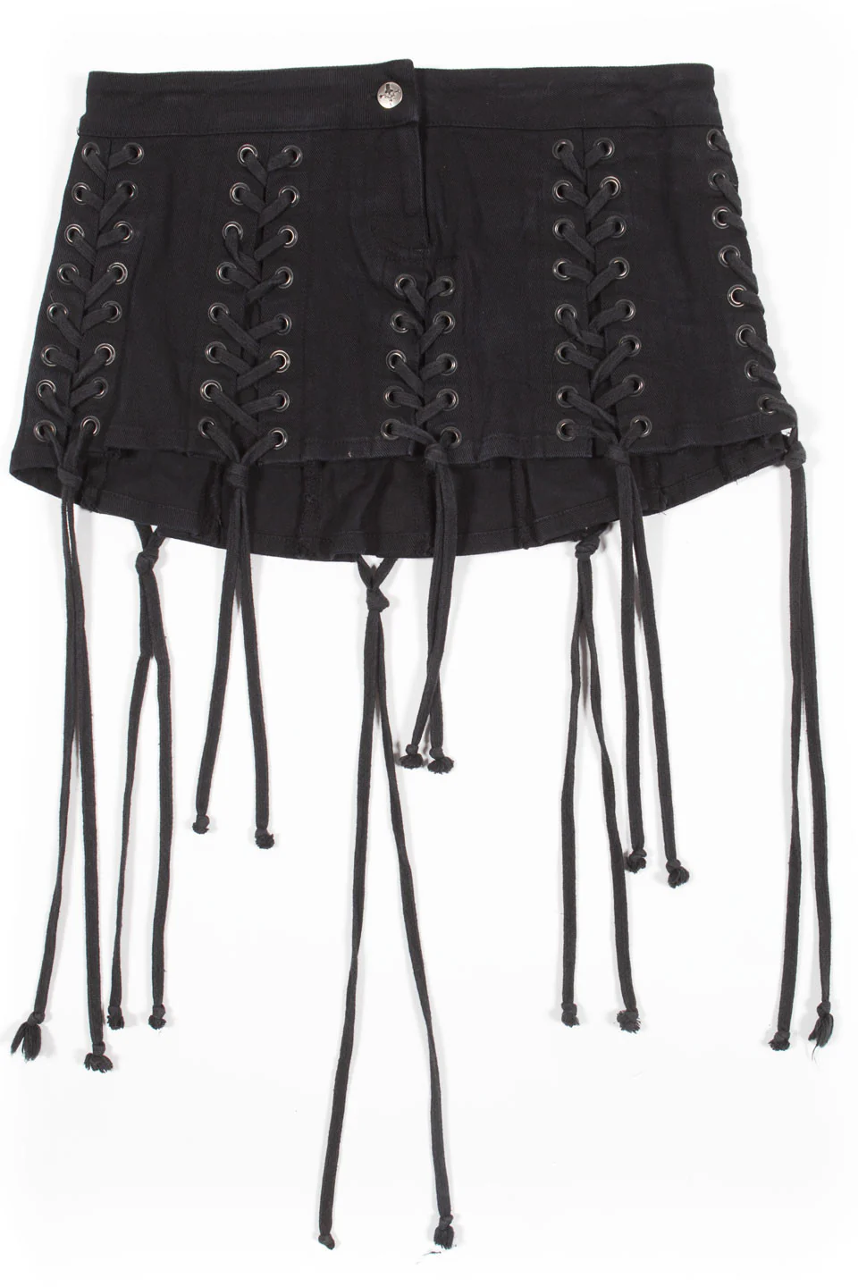 Lace Up Micro Mini Skirt - Image 3