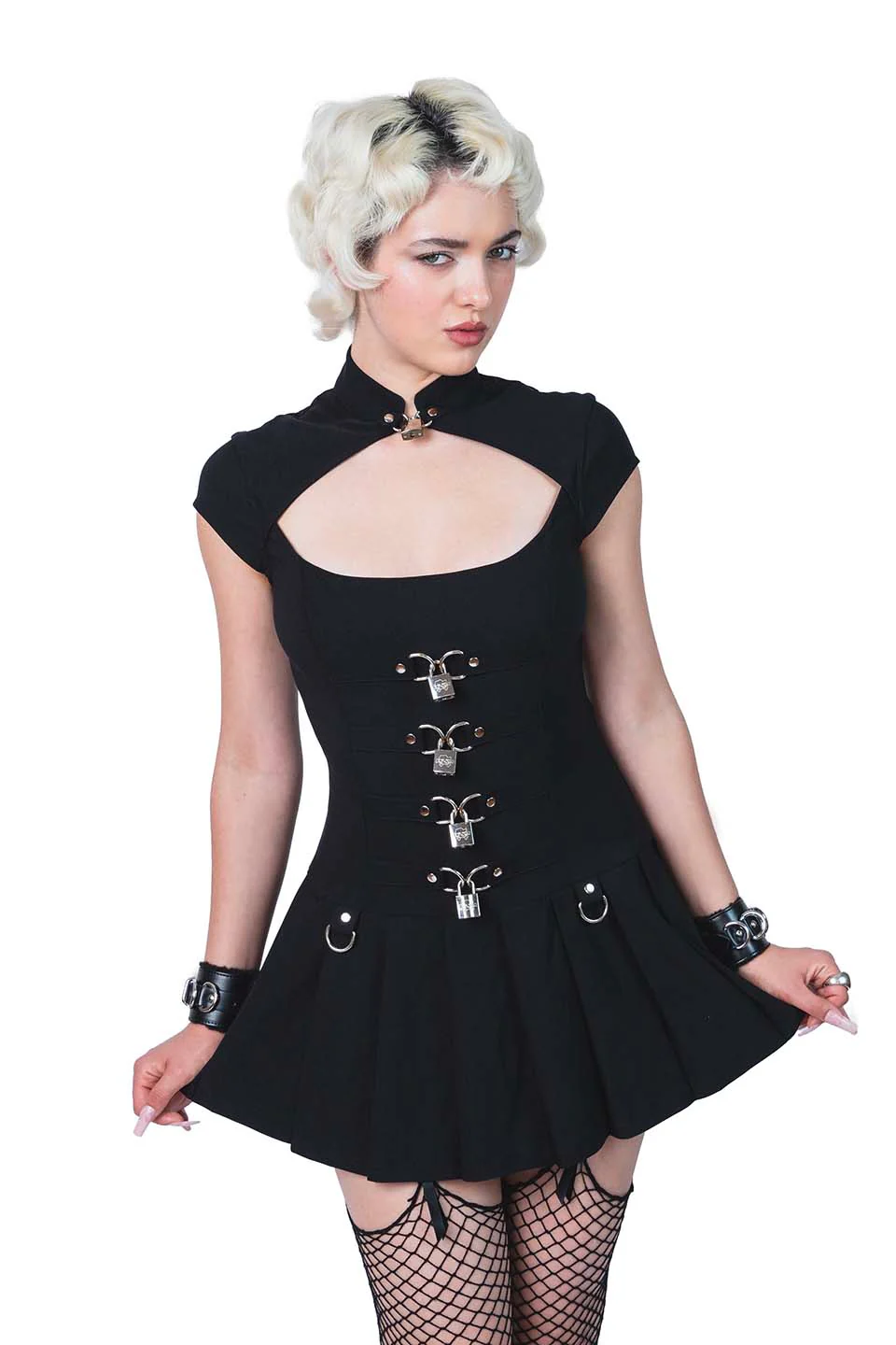 Lip Service x iGirl Rue Lock Dress - Image 16