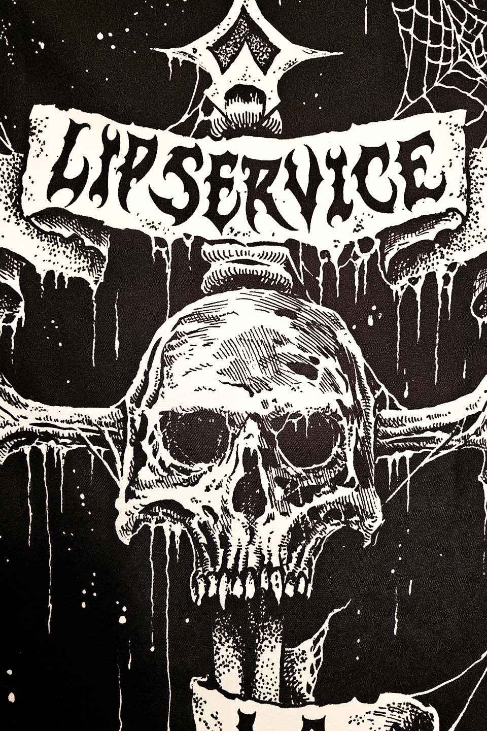 Lip Service Coffin Wall Banner - Image 3