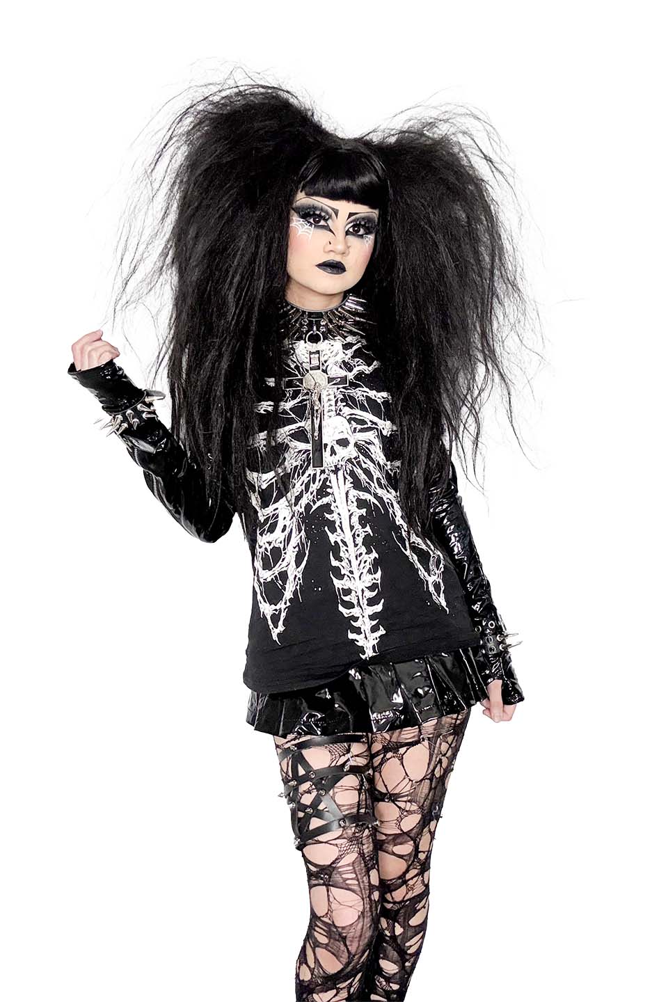 Dead Inside Rib Cage Sleeveless T-shirt