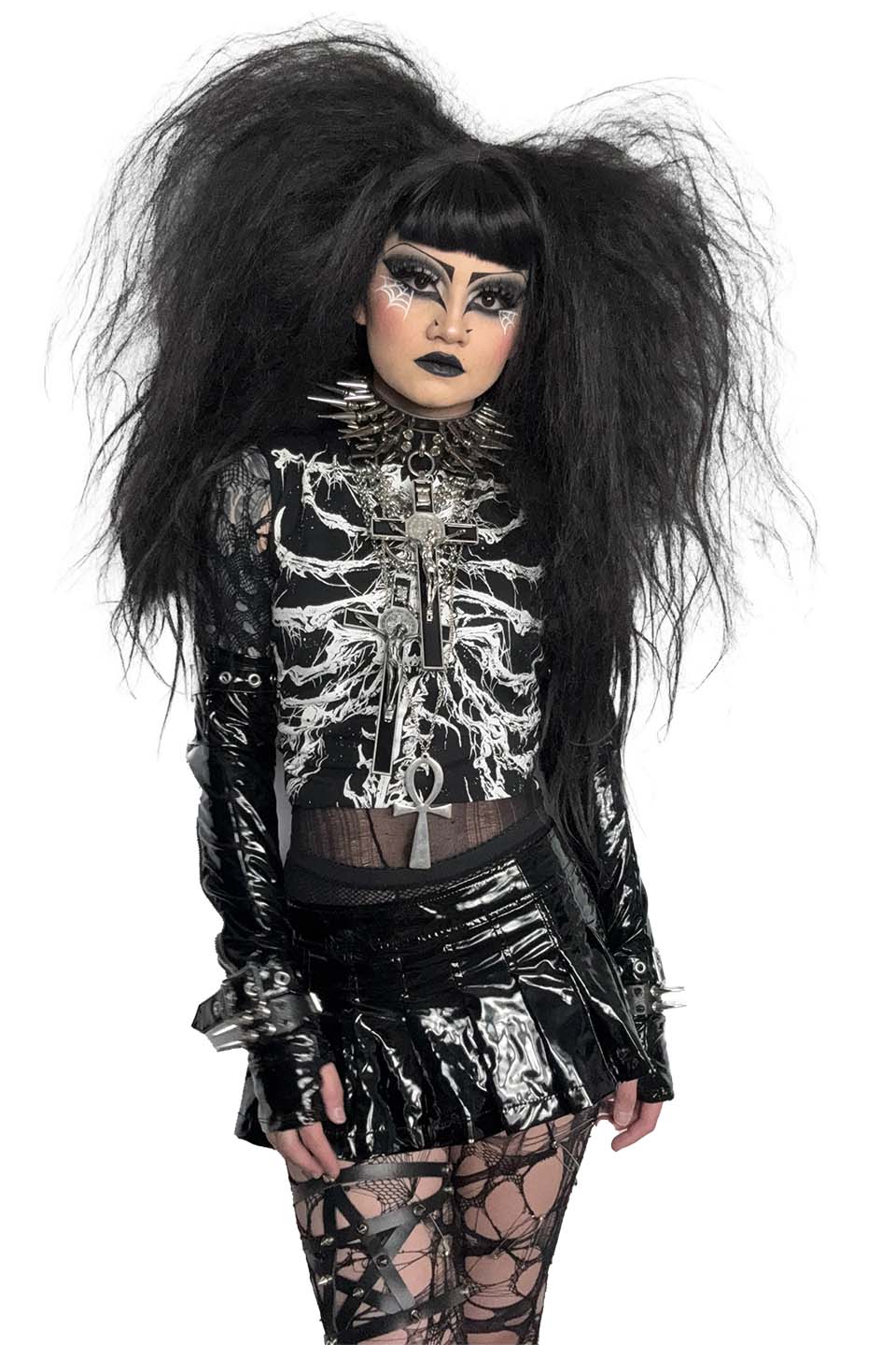 Dead Inside Rib Cage Sleeveless T-shirt - Image 3