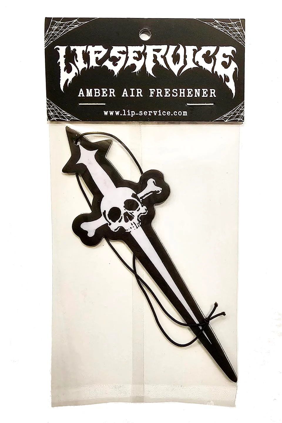 Lip Service Logo Amber Air Freshener - Image 3