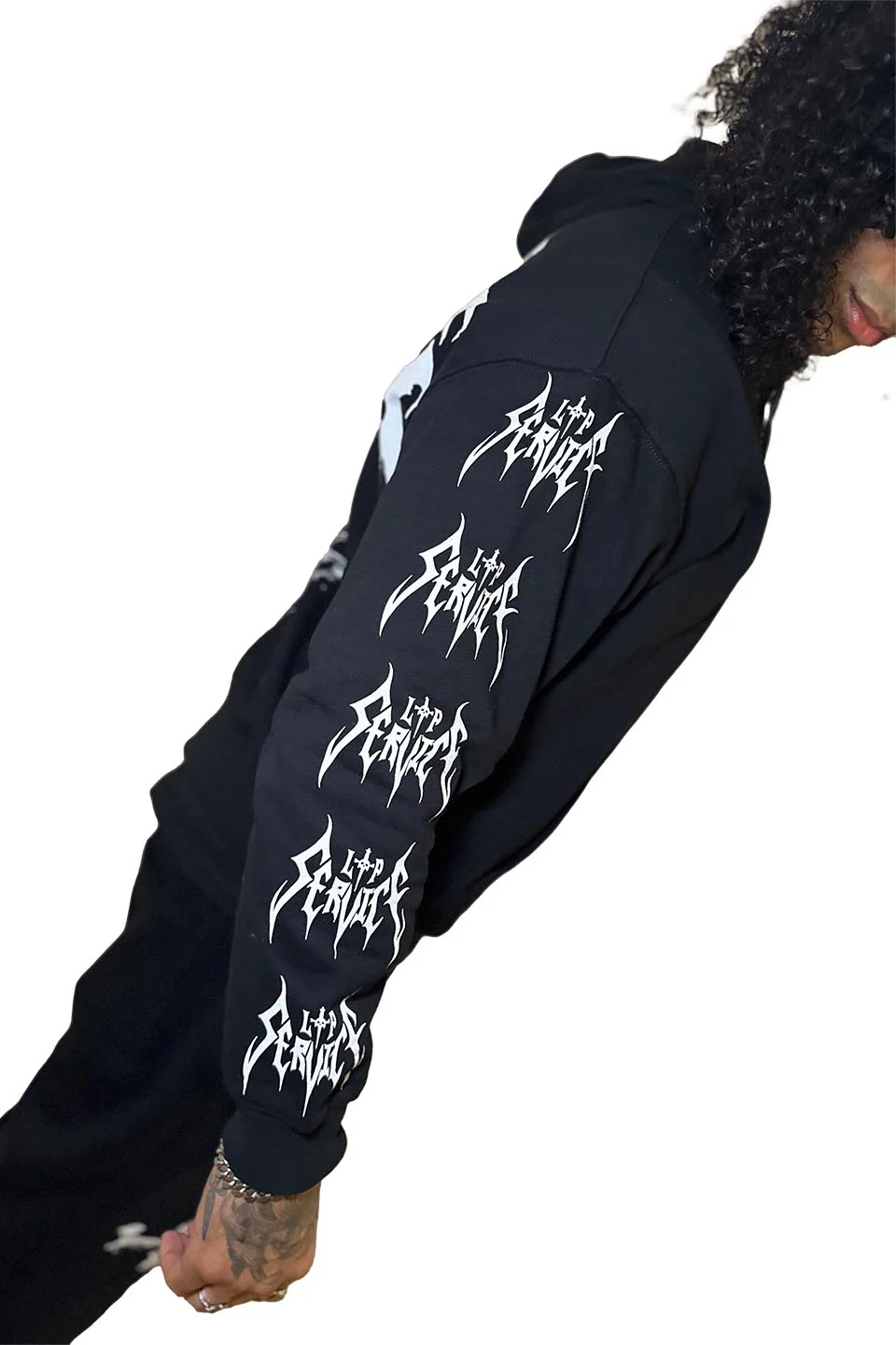 Lip Service Metal Dagger Zipper Hoodie - Image 3
