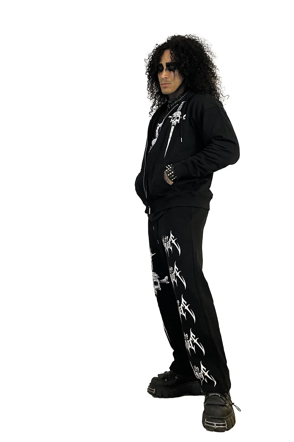 Lip Service Metal Dagger Zipper Hoodie - Image 7