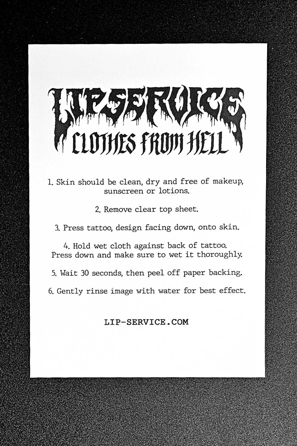 Lip Service Temporary Tattoos - Image 6