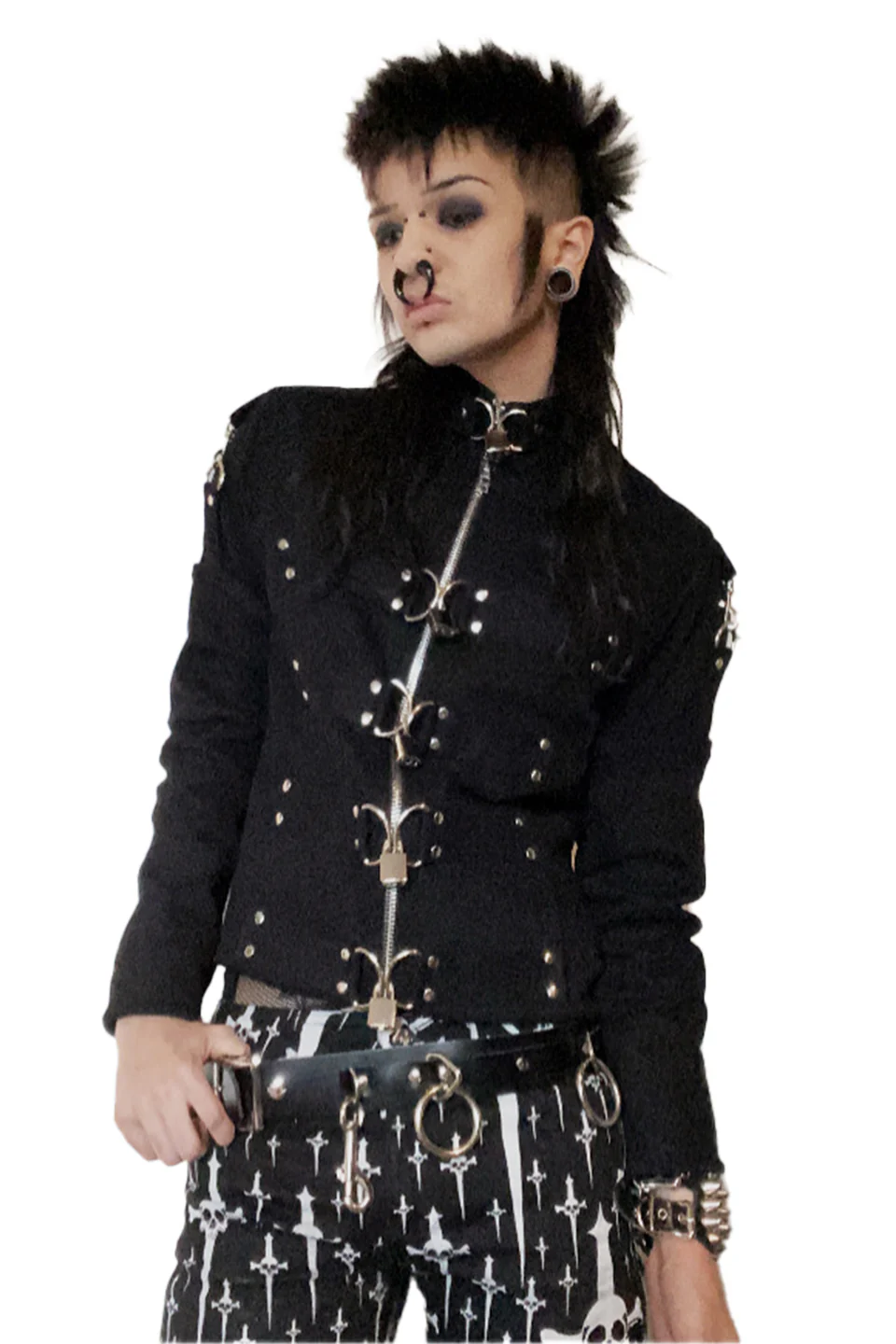 Lip Service Institutionalized Twill Straight Jacket - Image 4