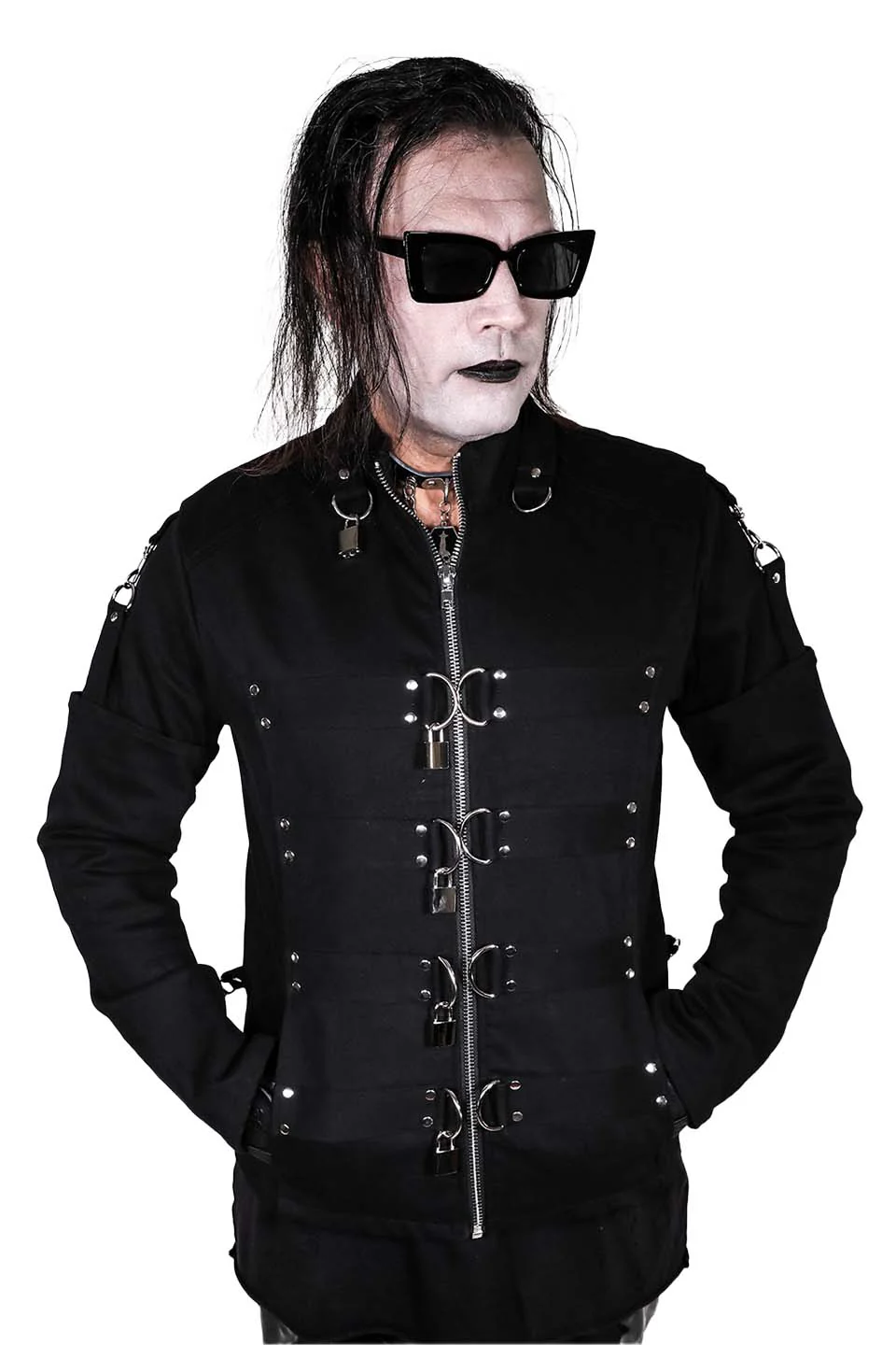 Lip Service Institutionalized Twill Straight Jacket - Image 5