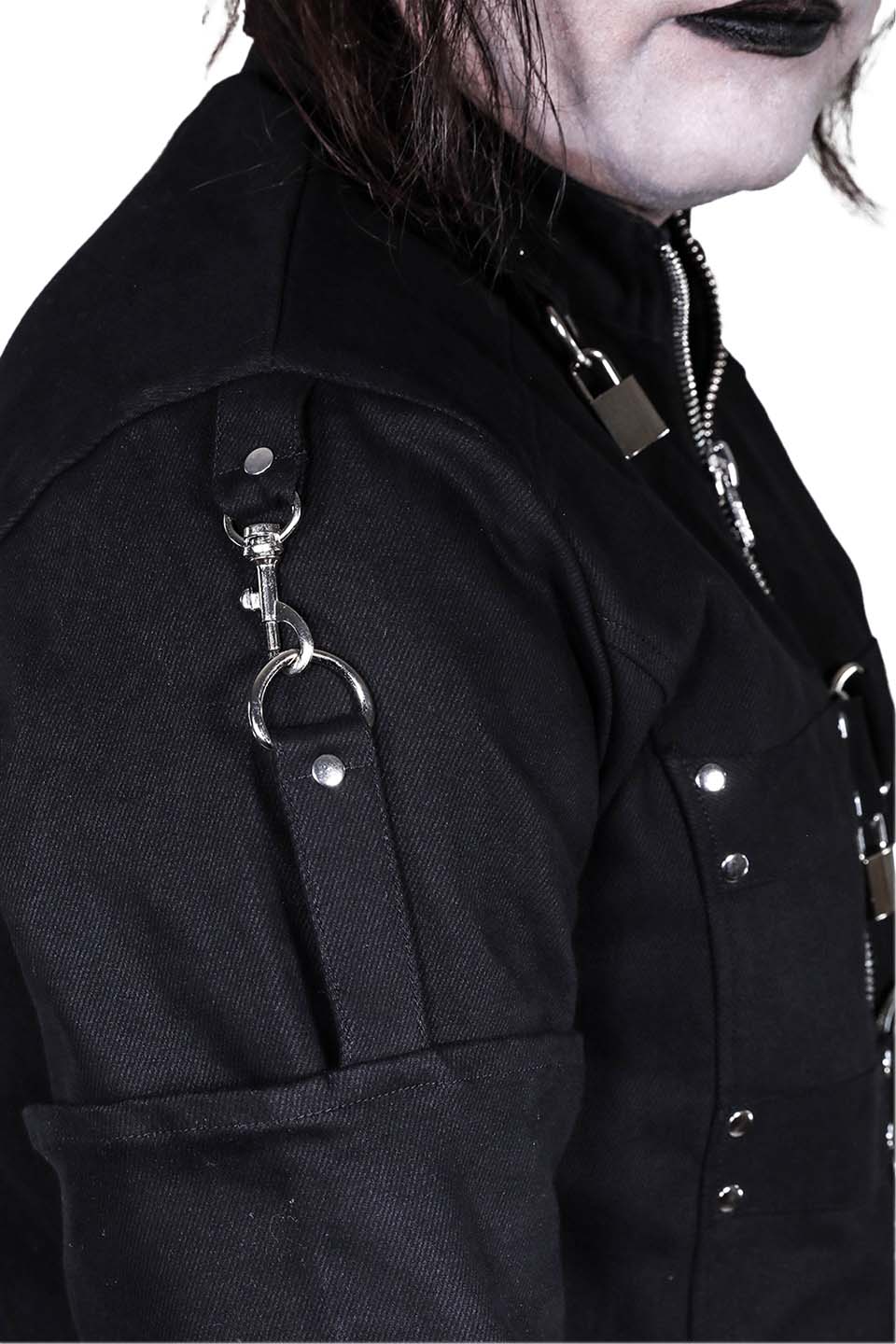 Lip Service Institutionalized Twill Straight Jacket - Image 7