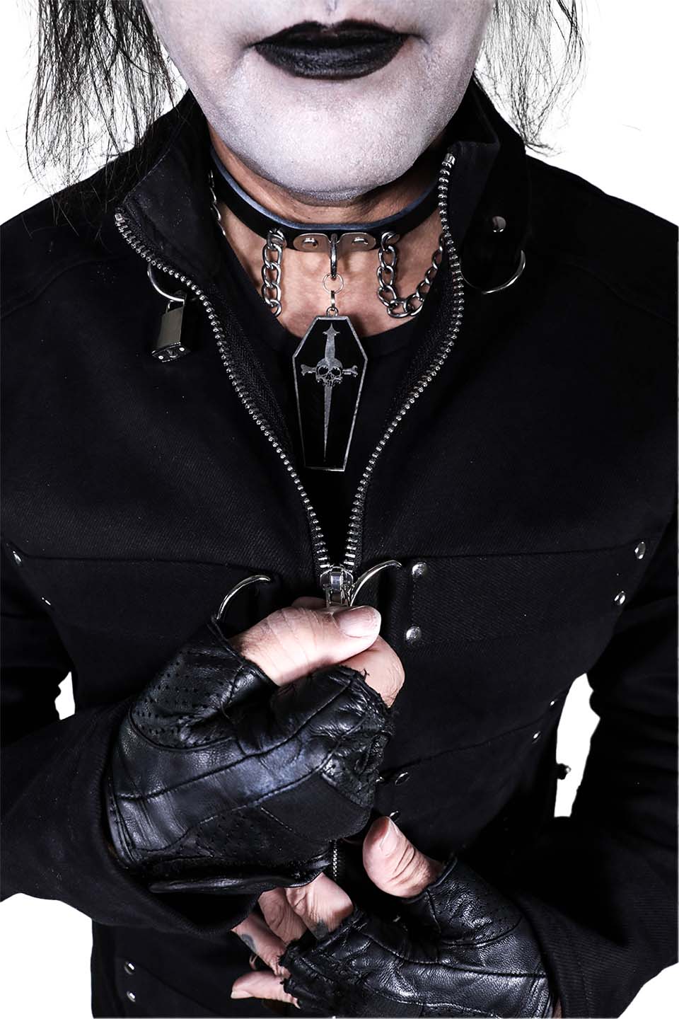 Lip Service Institutionalized Twill Straight Jacket - Image 8