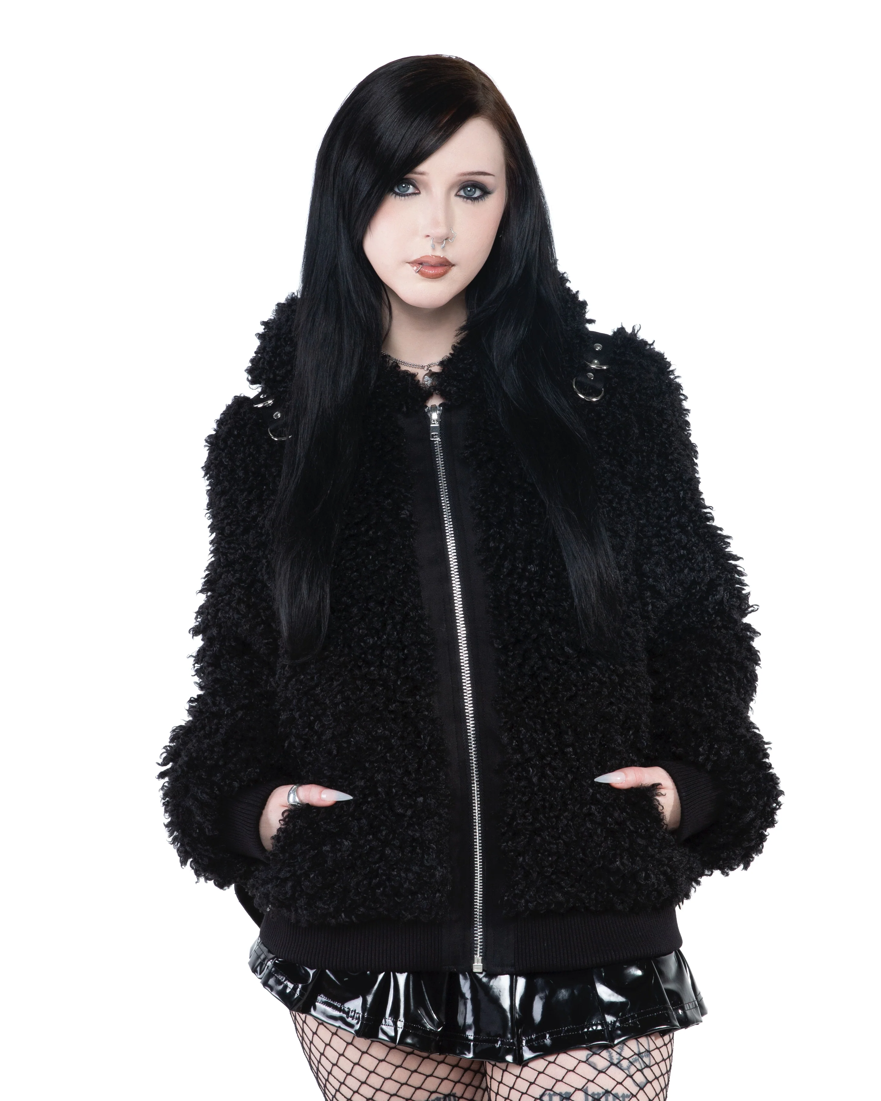 Lip Service X iGirl Bleed Bomber Jacket - Image 3