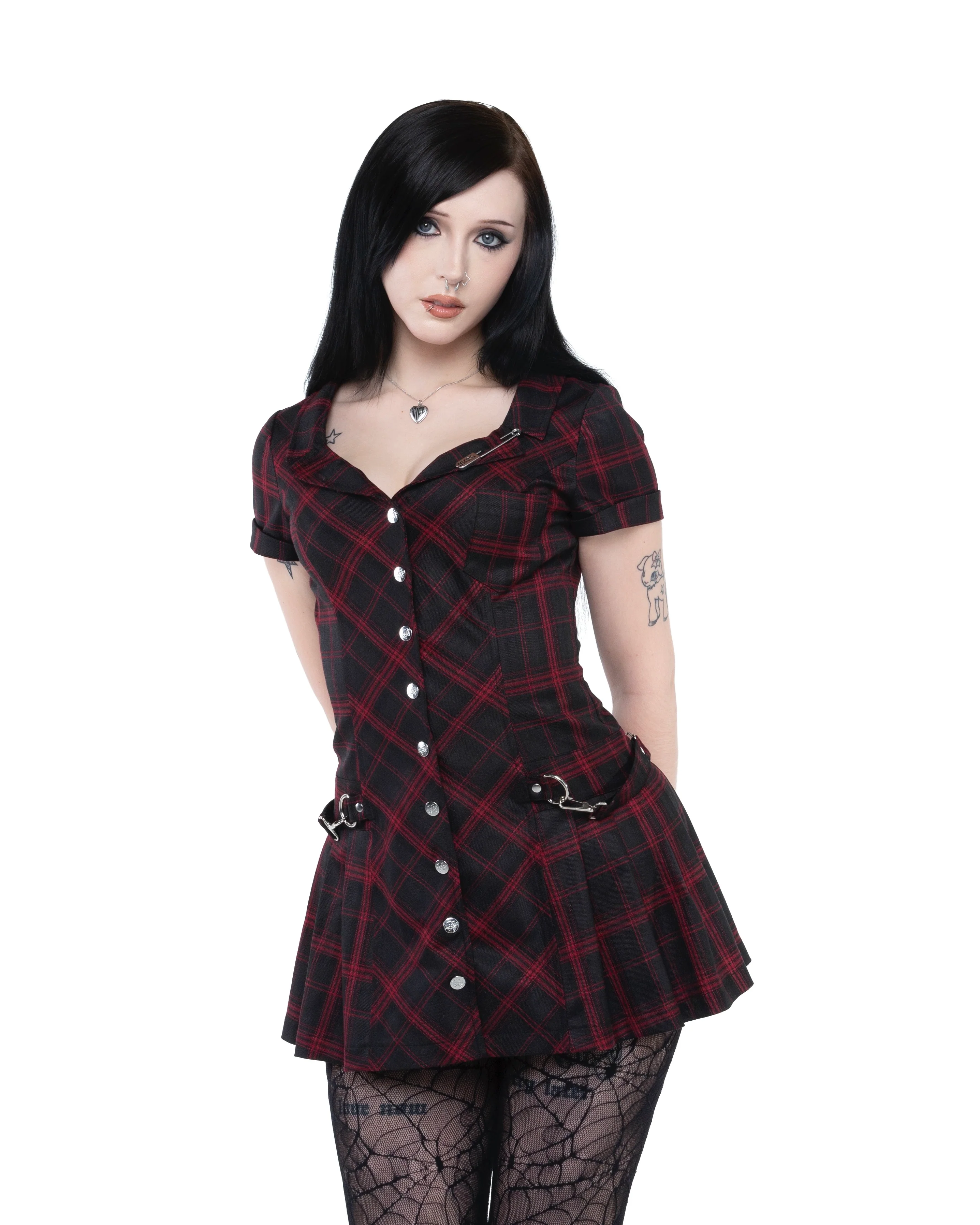 Lip Service X iGirl Plaid Sadie Dress - Image 4