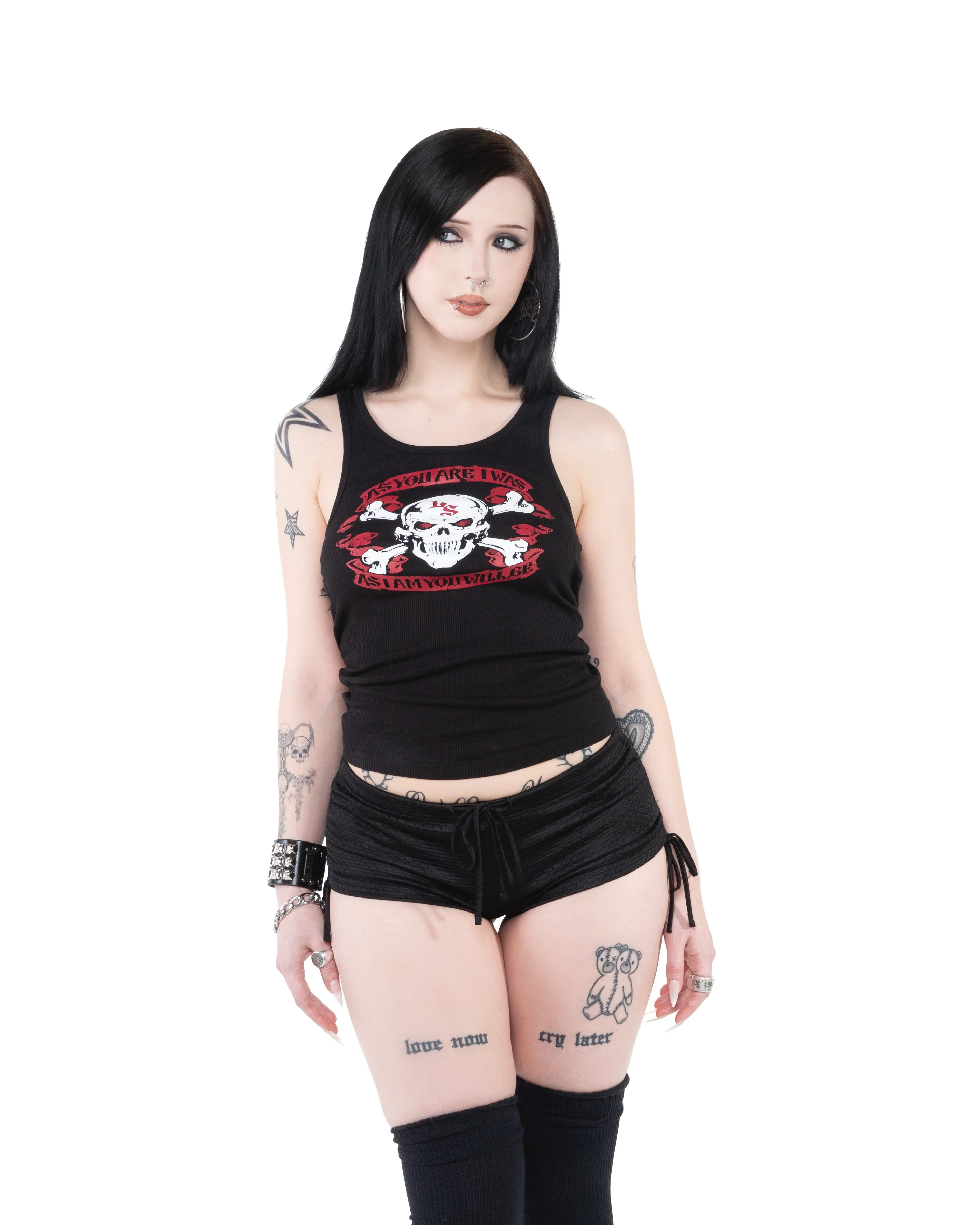 Lip Service X iGirl Skully Tank - Image 3