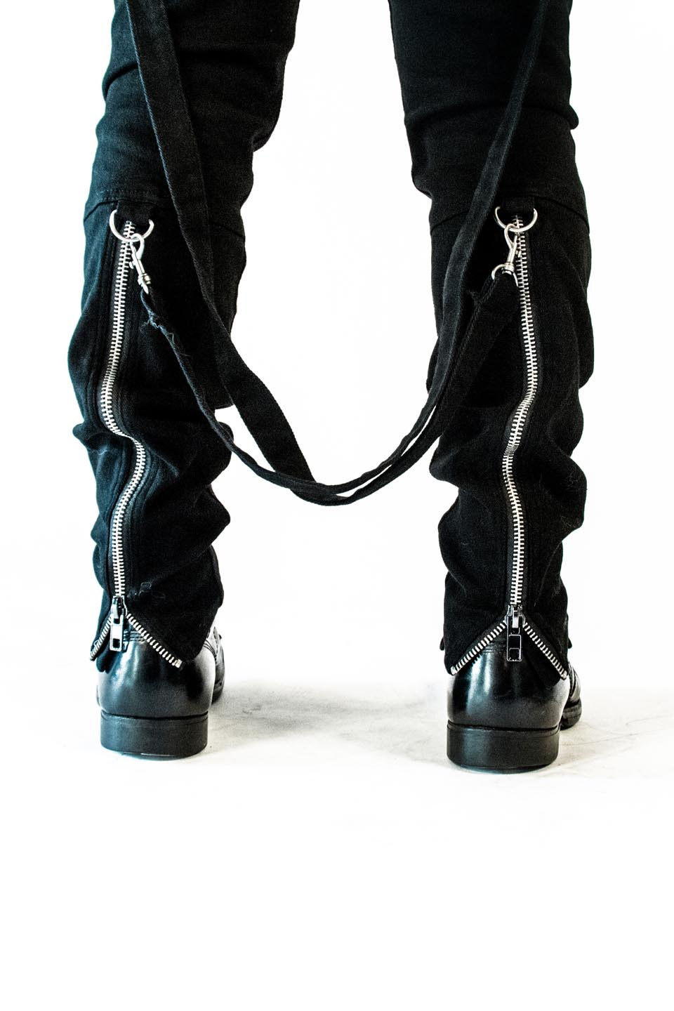Cross Strap Stretch Jeans - Image 5