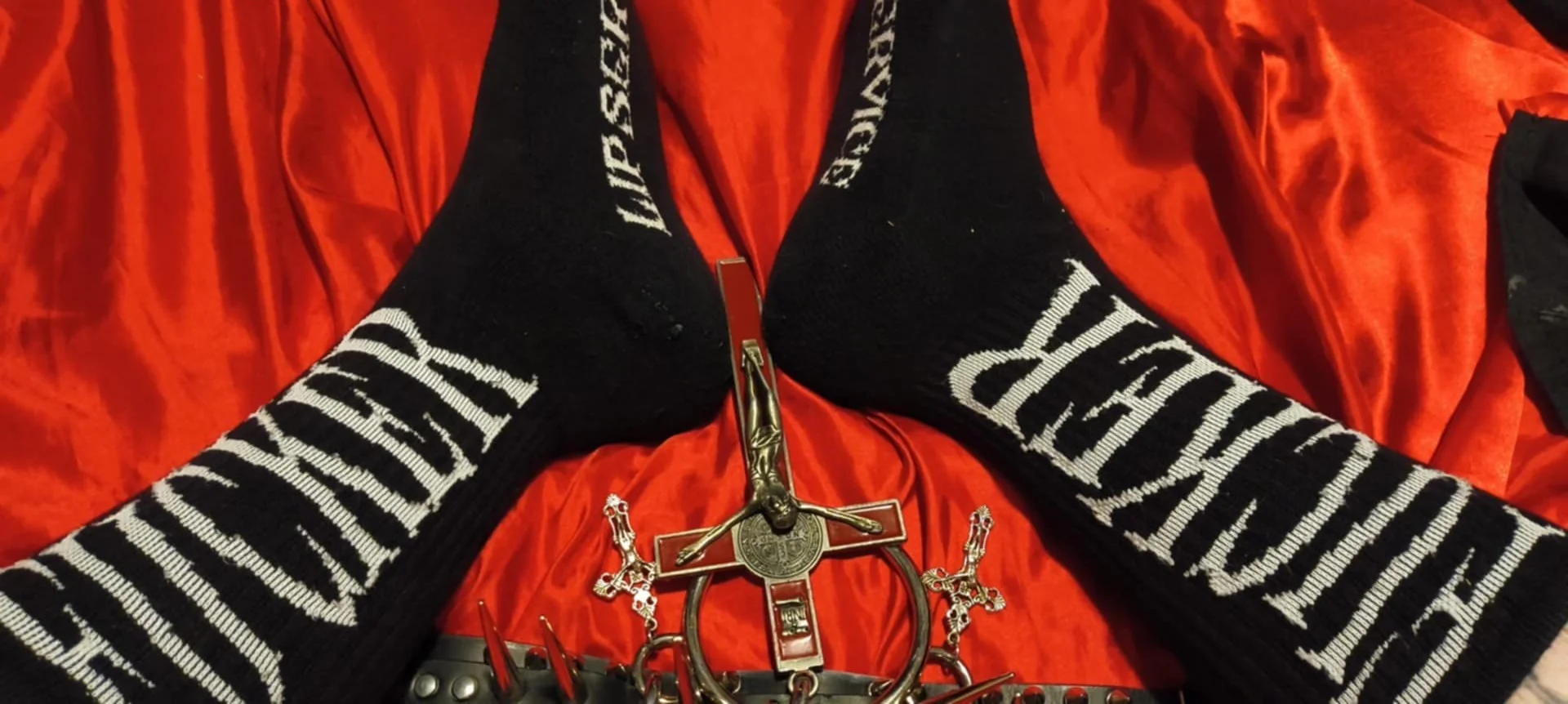 Men's FUCKER Crew Socks - Image 3
