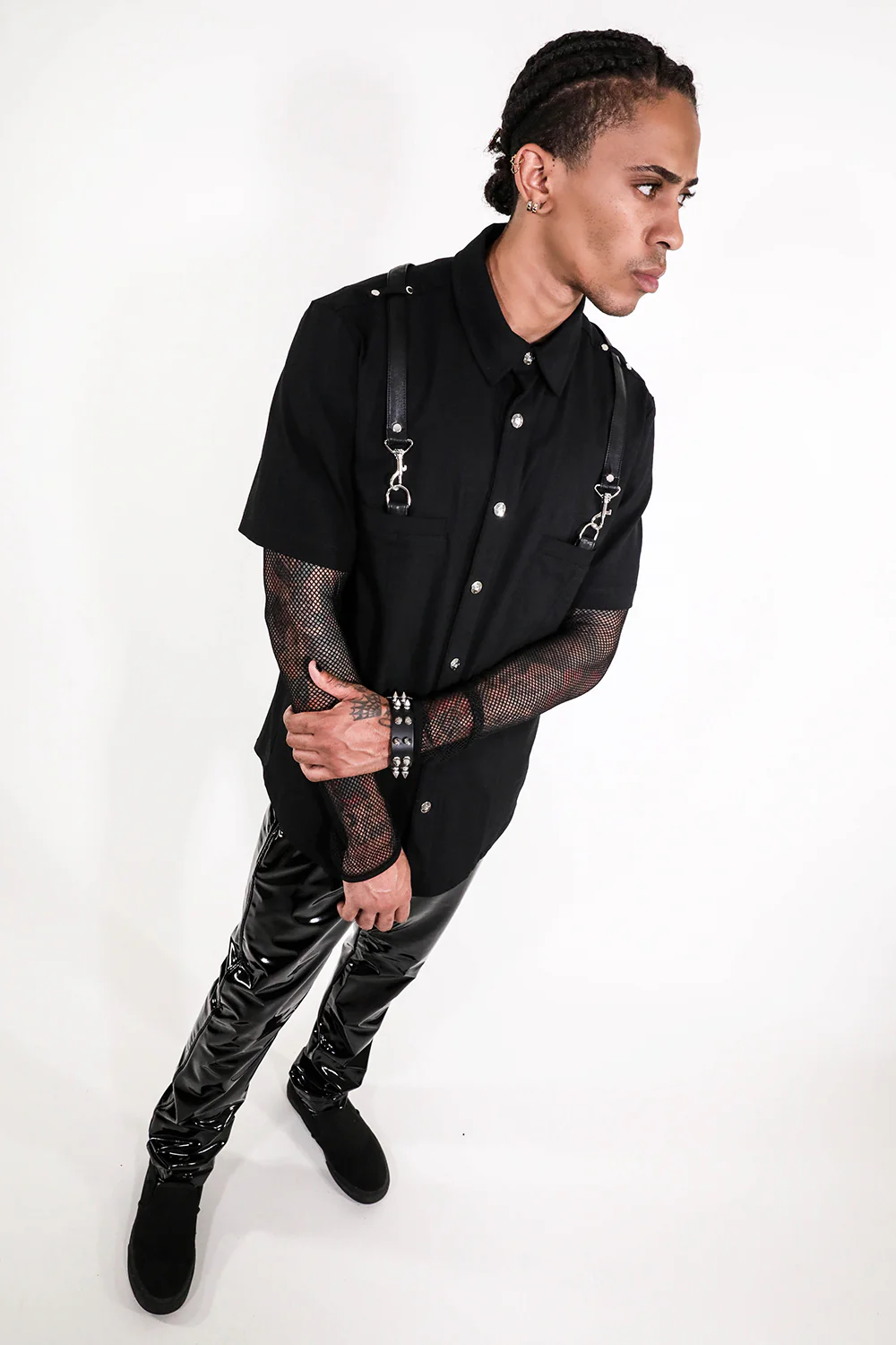 Men's Short Sleeve Gangsta Pranksta Shirt - Image 13