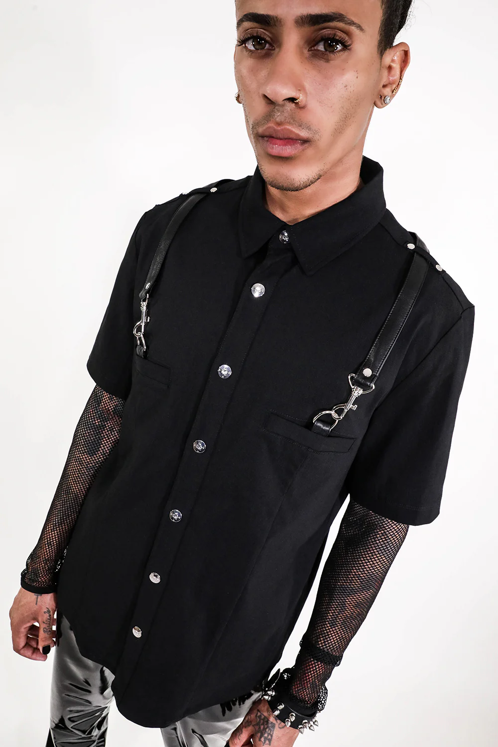 Men's Short Sleeve Gangsta Pranksta Shirt - Image 3