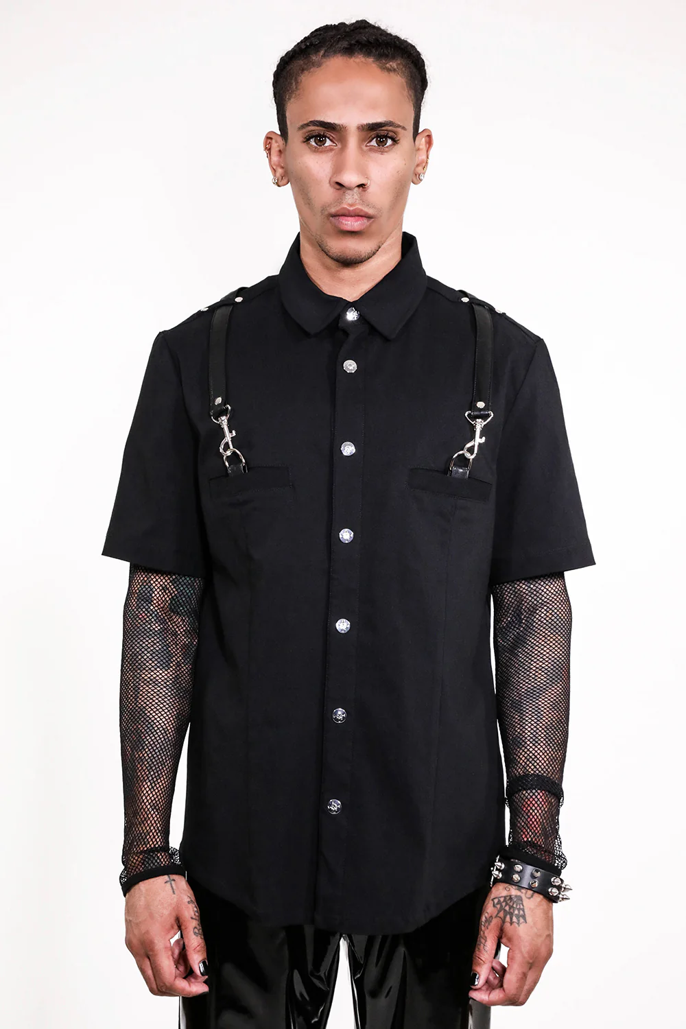 Men's Short Sleeve Gangsta Pranksta Shirt - Image 6